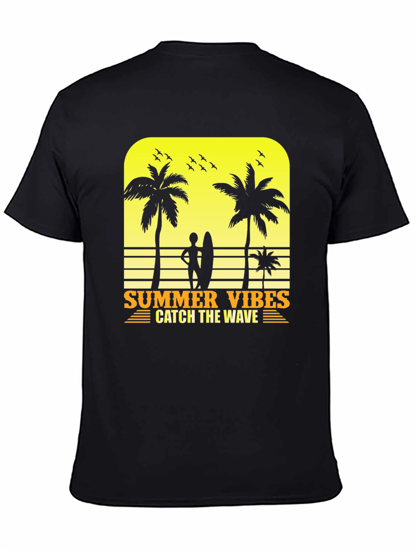 Summer Vibes Graphic Tee - Catch the Wave!