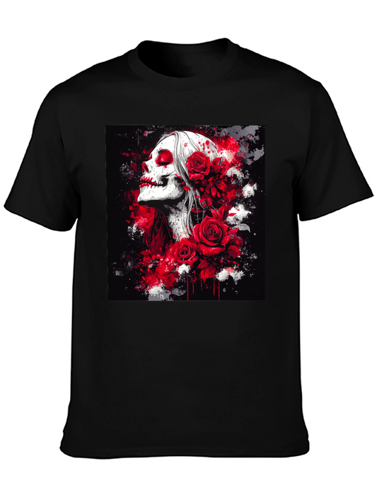 Skull & Roses Graphic Tee