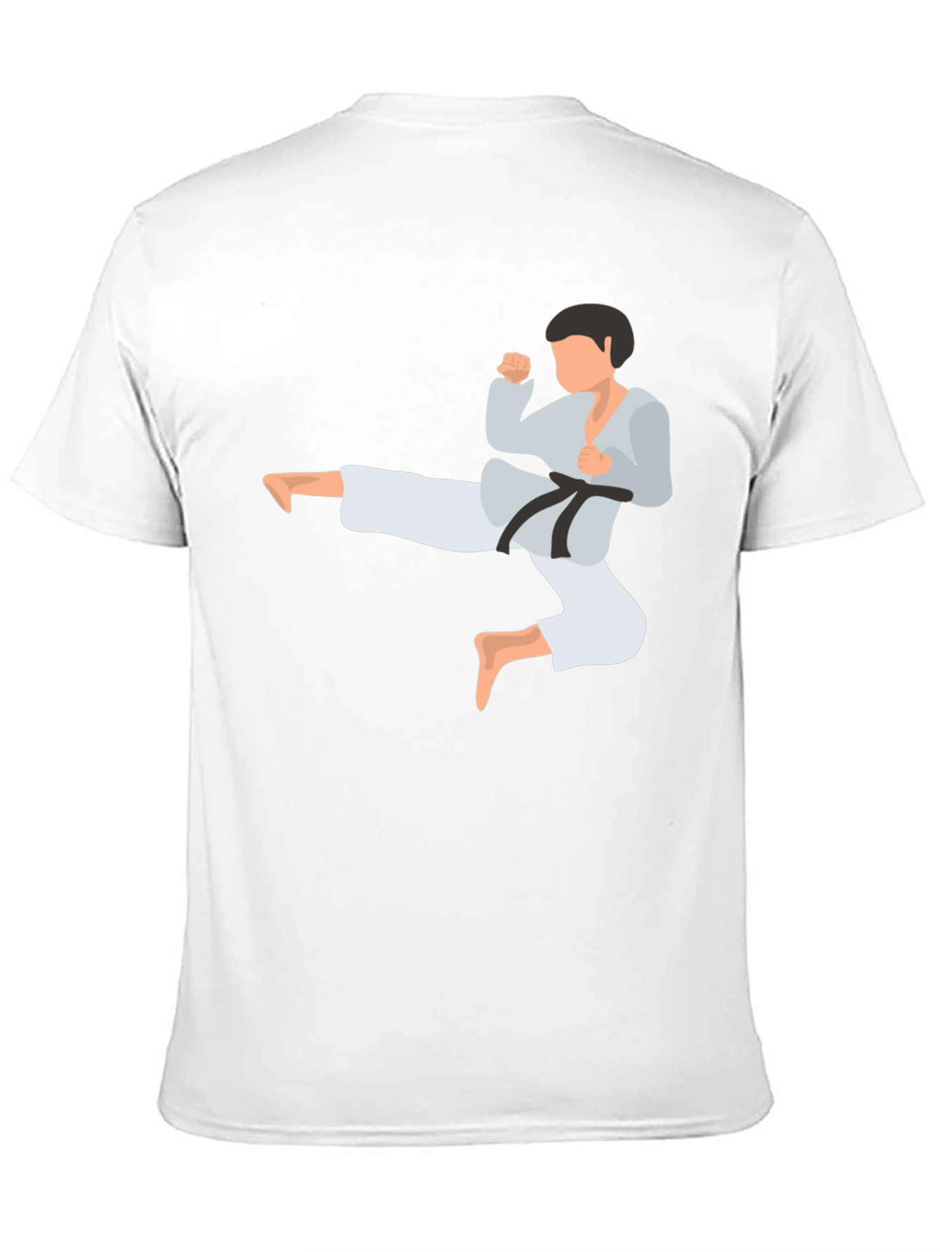 Karate Kick T-Shirt - Martial Arts Graphic Tee