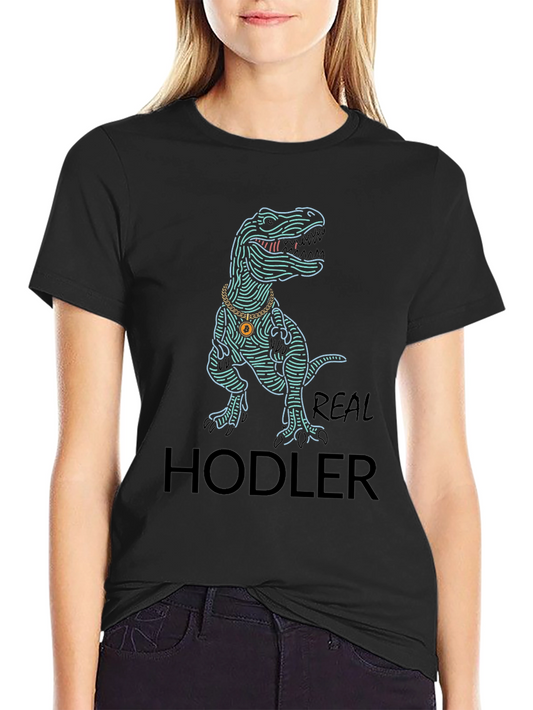 Dino HODLER T-Shirt - Crypto Style