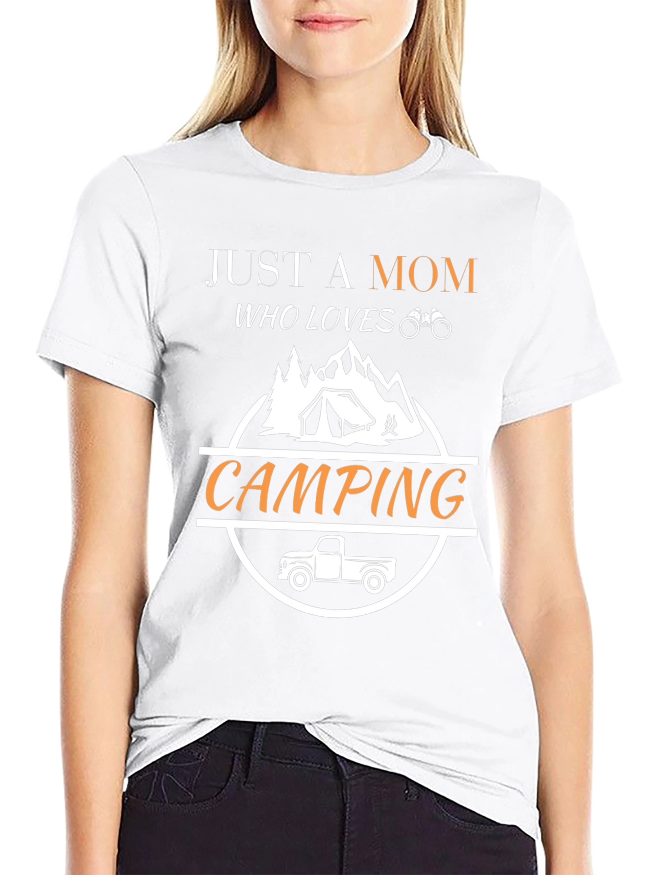 Just a Mom Who Loves Camping T-Shirt