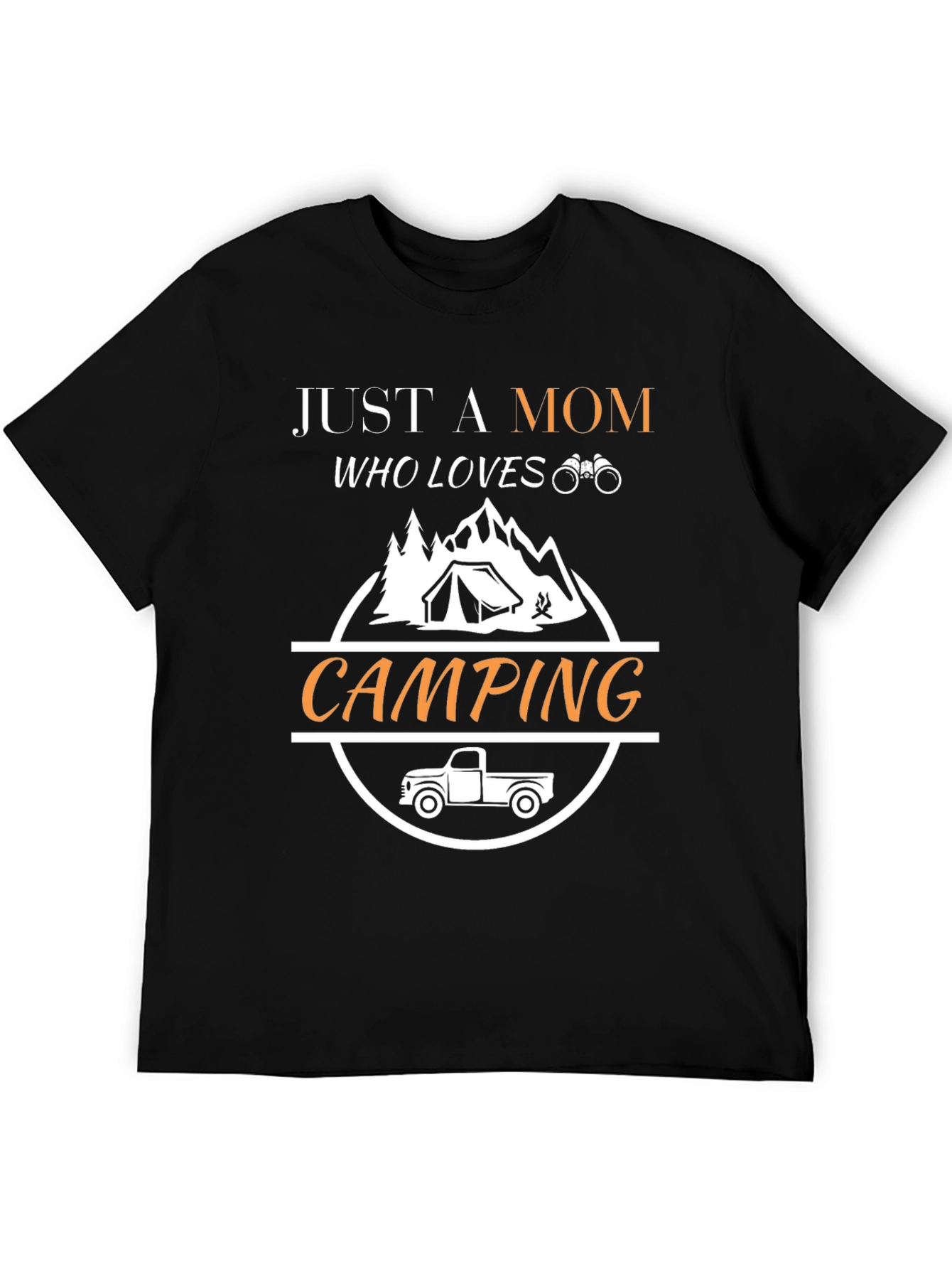 Just a Mom Who Loves Camping T-Shirt