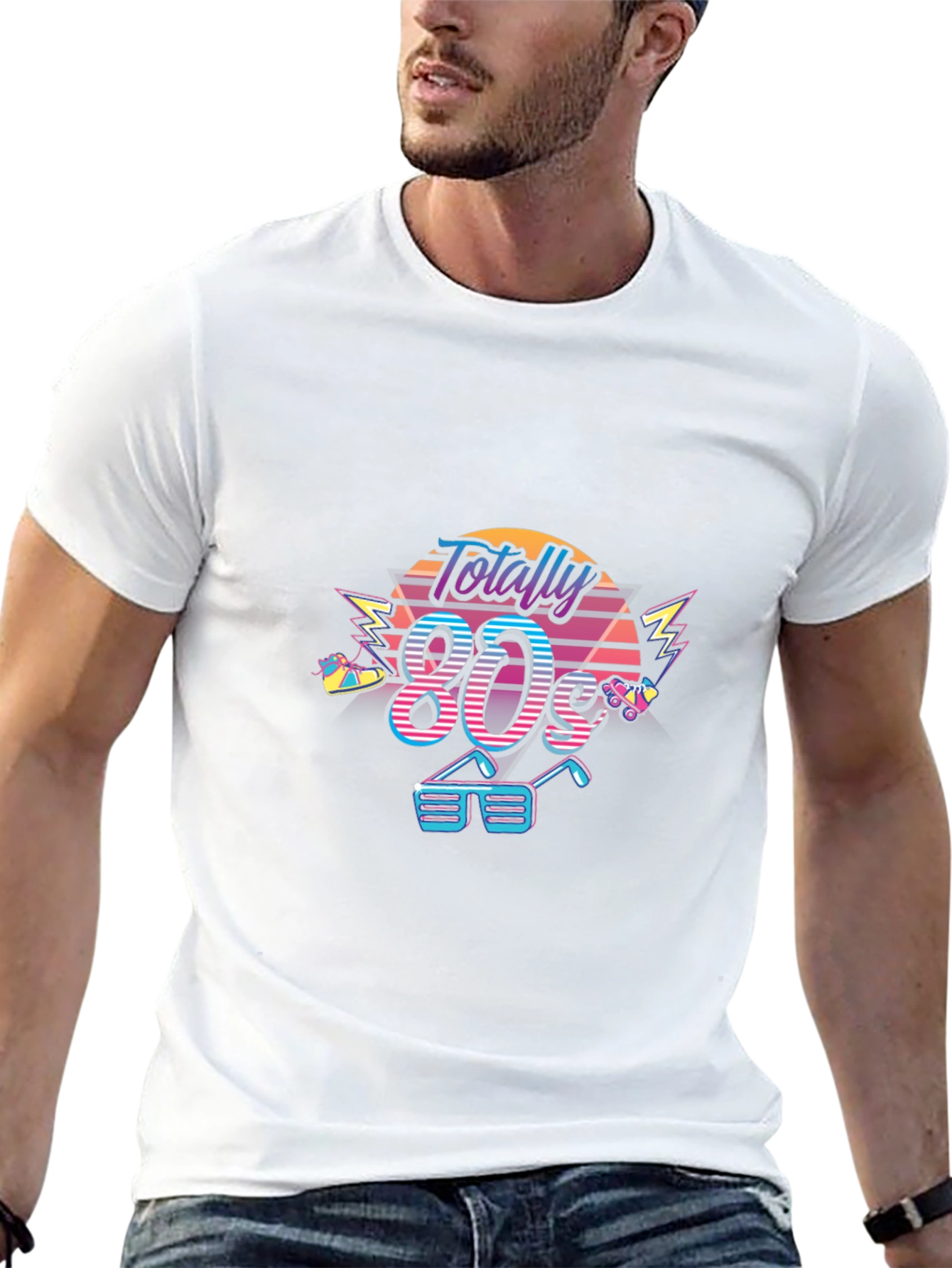 Totally 80s Retro Graphic T-Shirt