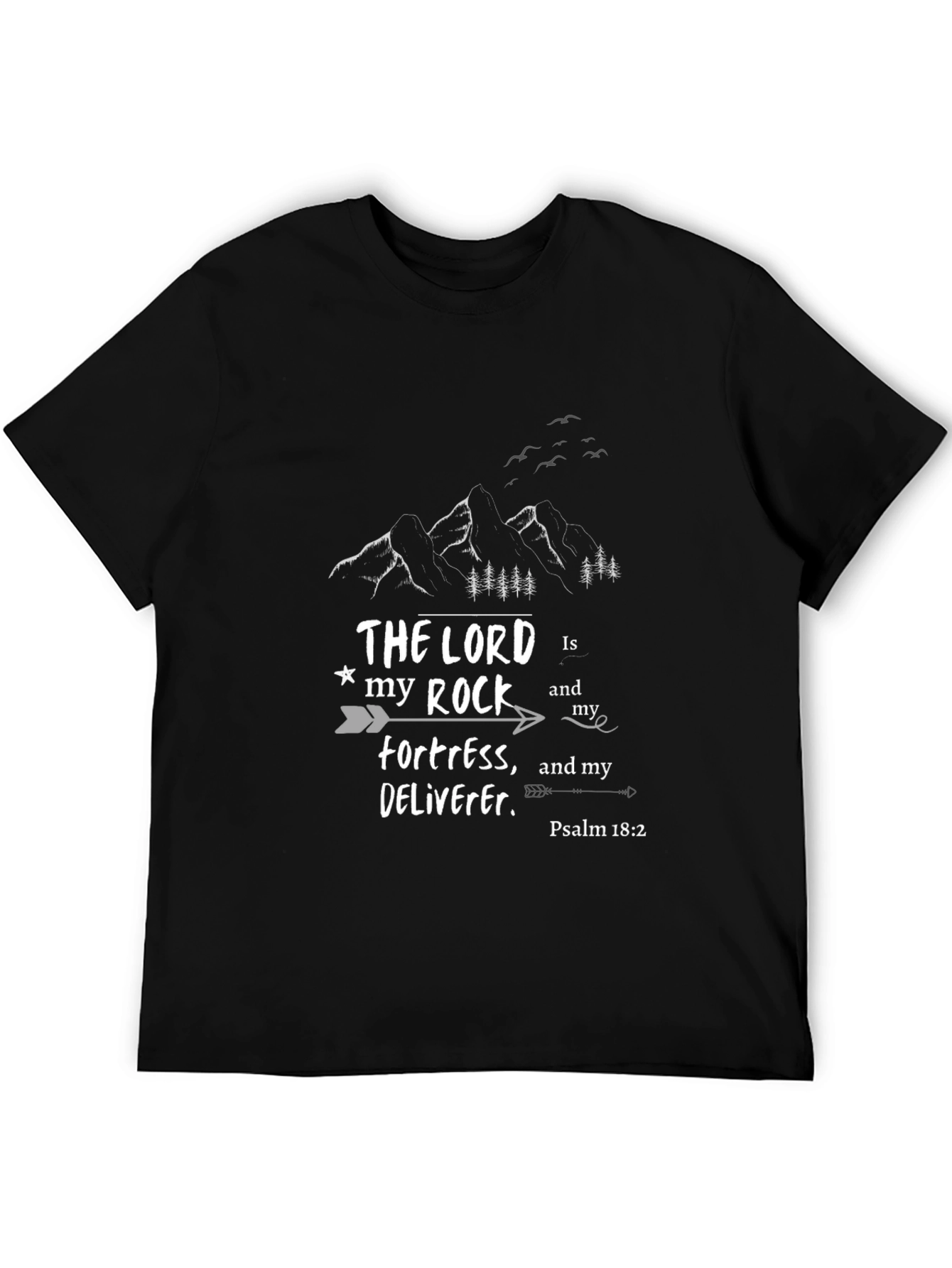 The Lord is my Rock Christian T-Shirt