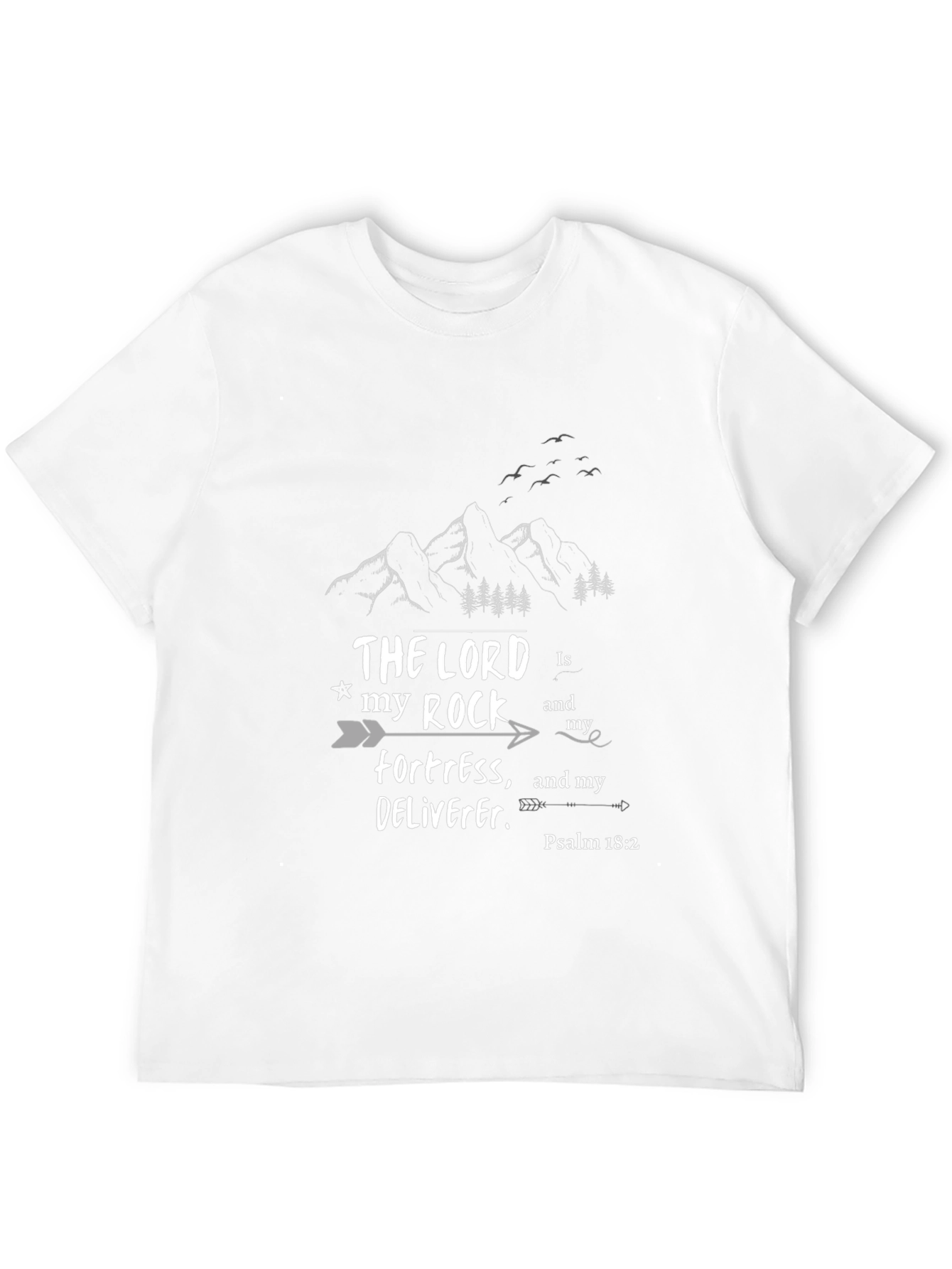 The Lord is my Rock Christian T-Shirt
