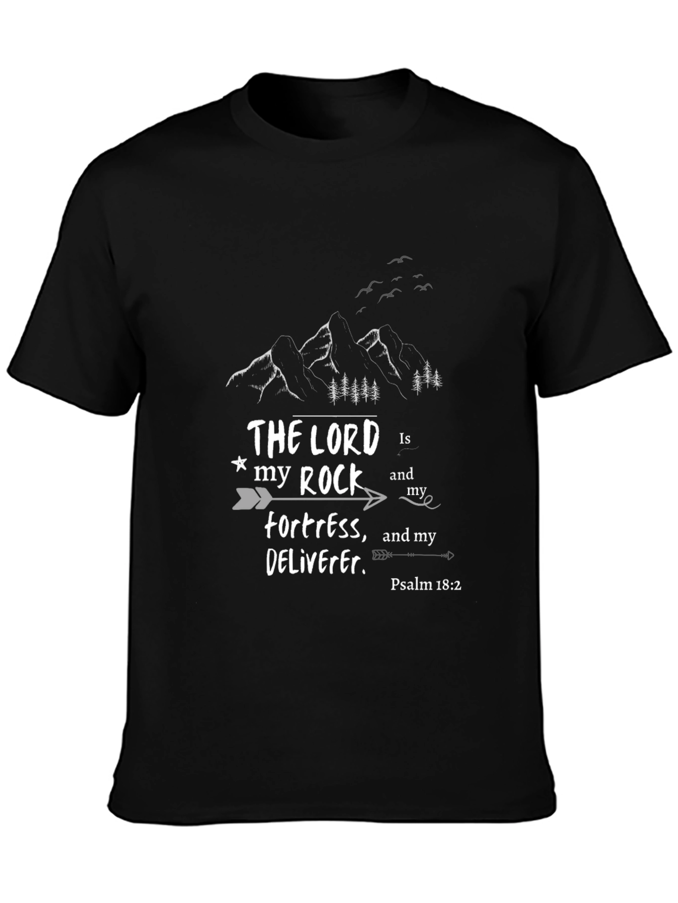 The Lord is my Rock Christian T-Shirt