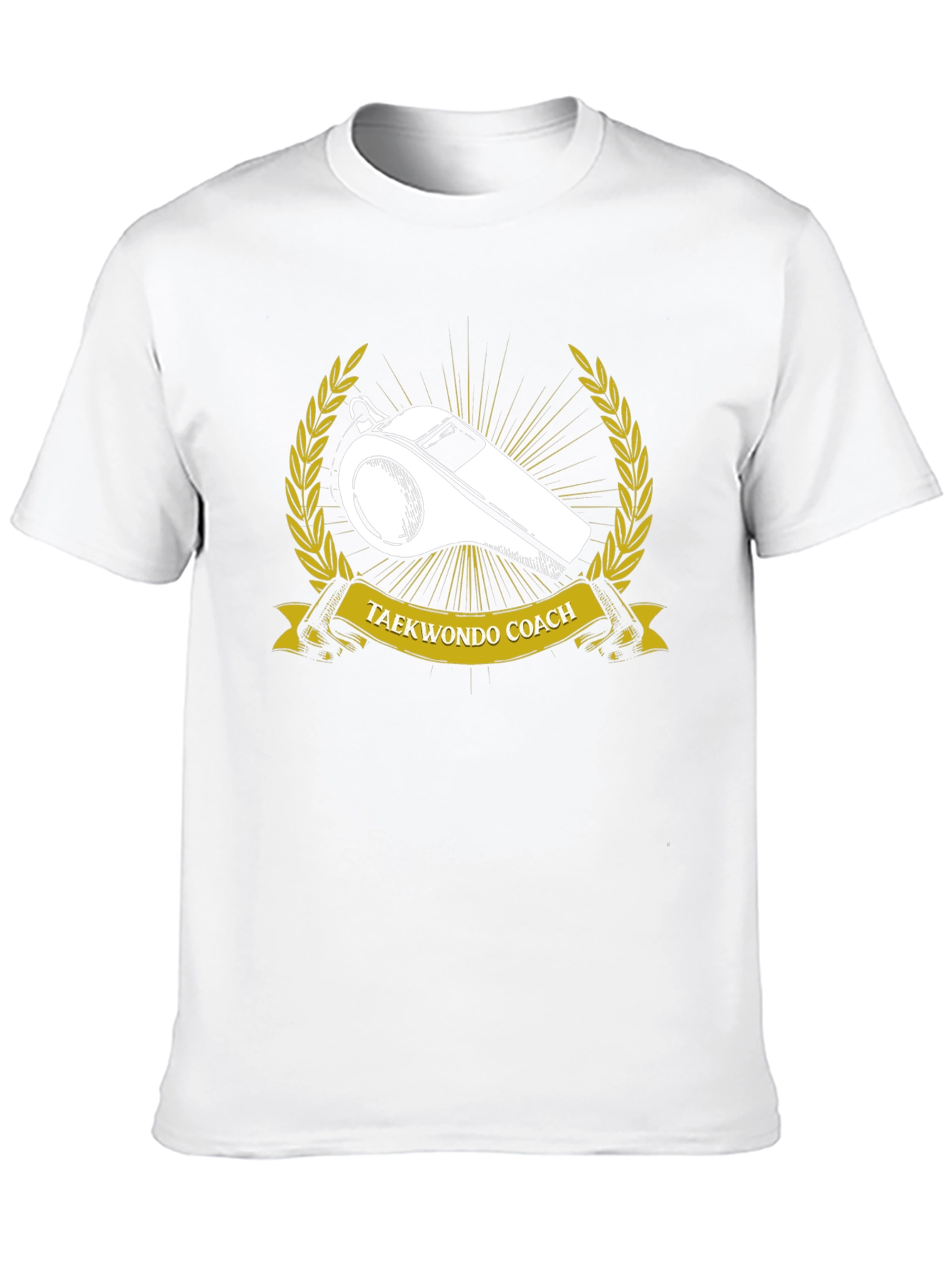 Taekwondo Coach Whistle Graphic T-Shirt