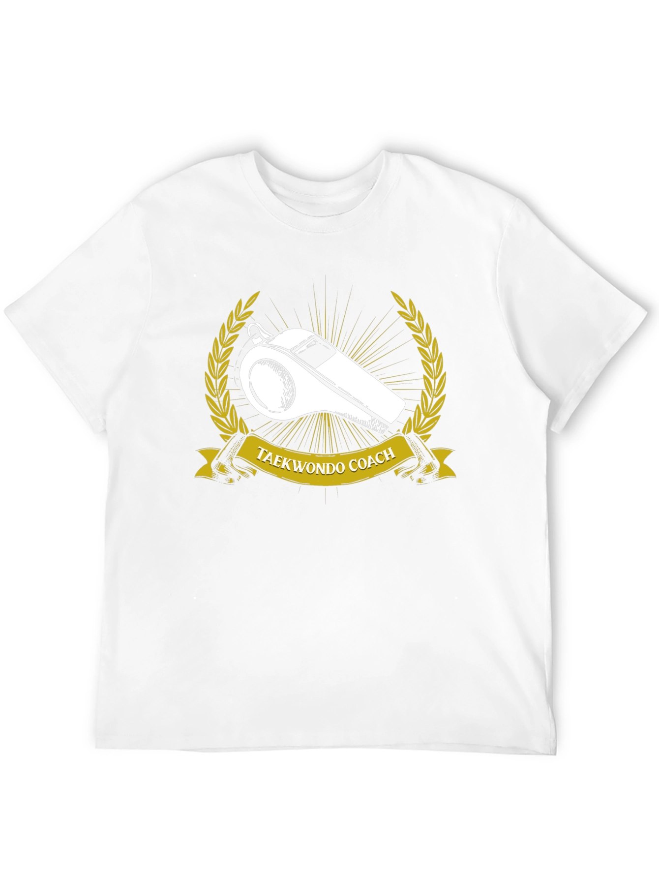 Taekwondo Coach Whistle Graphic T-Shirt