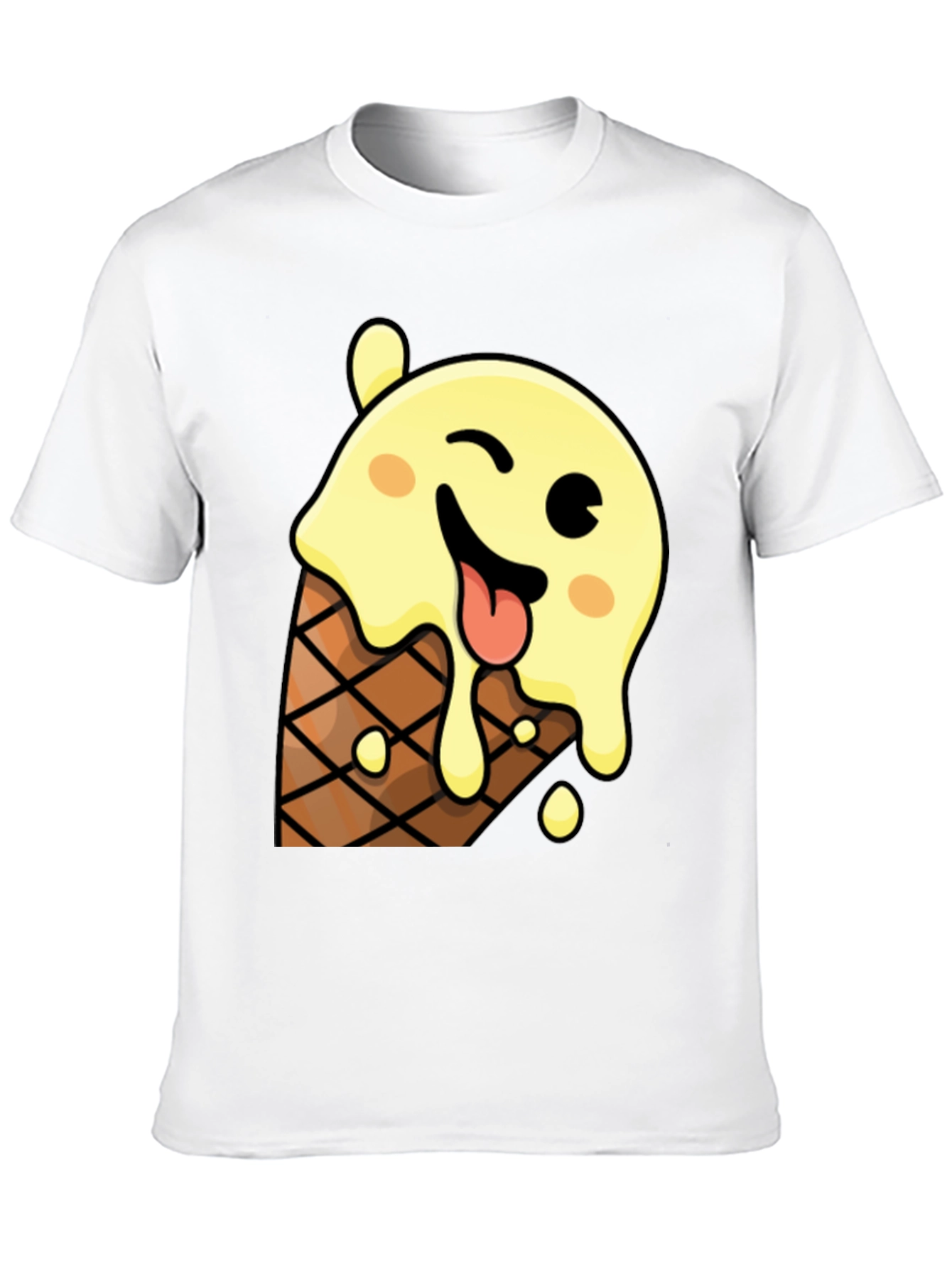 Ice Cream Cone Graphic T-Shirt - Fun & Unique!