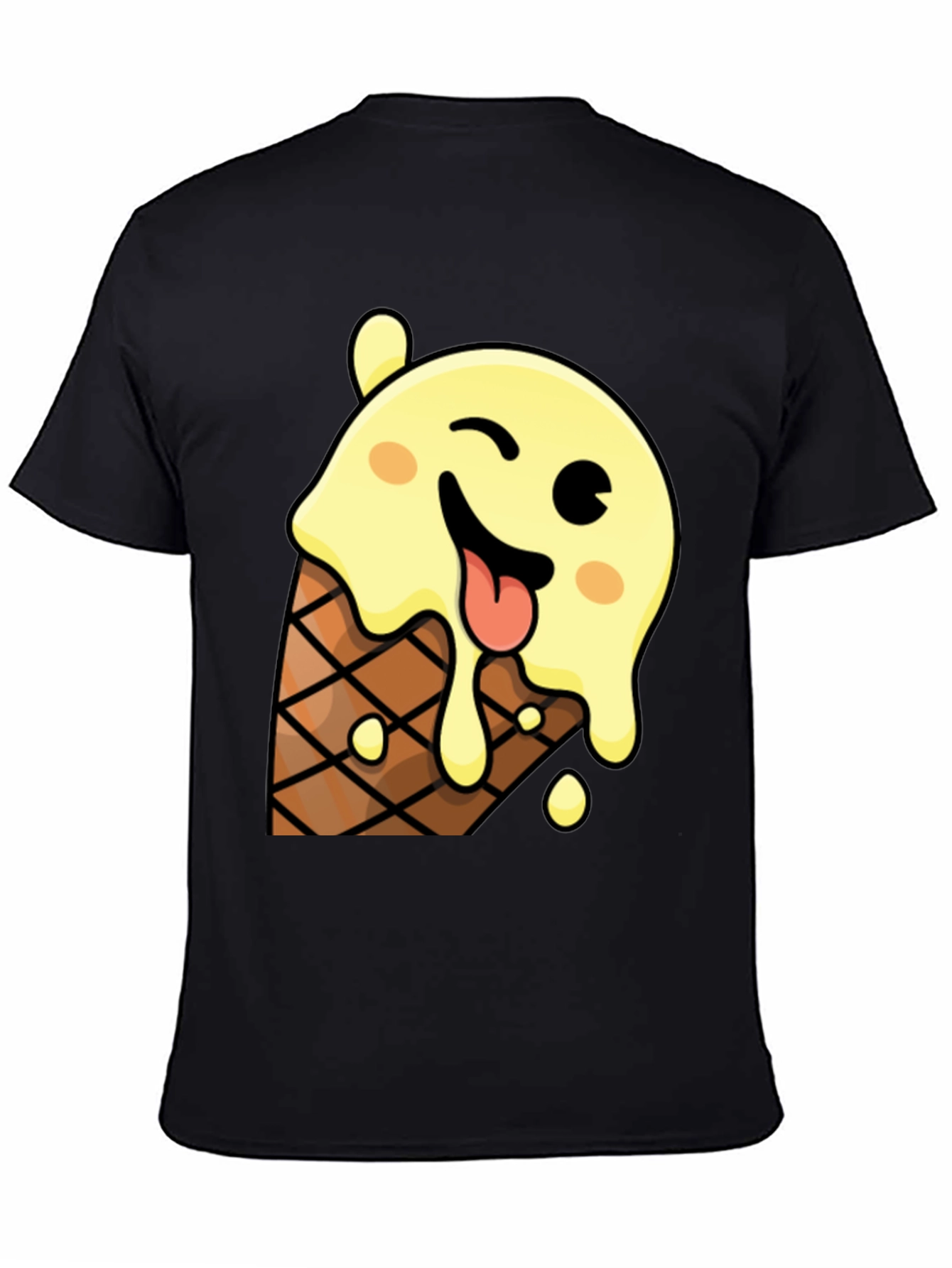 Ice Cream Cone Graphic T-Shirt - Fun & Unique!