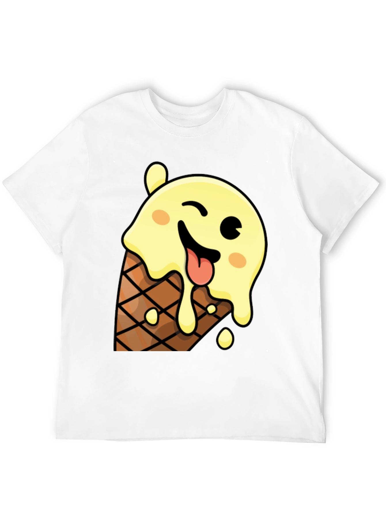 Ice Cream Cone Graphic T-Shirt - Fun & Unique!