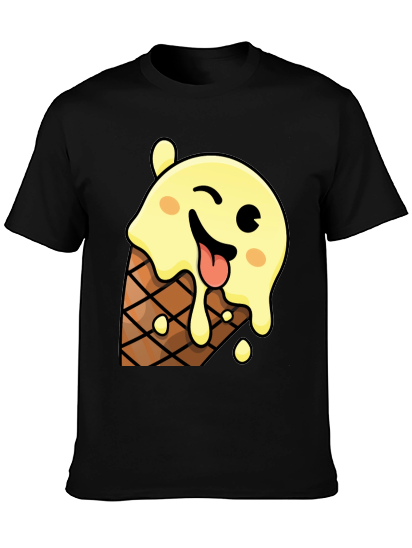 Ice Cream Cone Graphic T-Shirt - Fun & Unique!