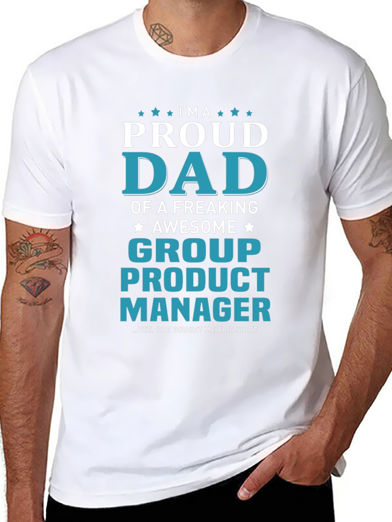 Proud Dad Group Product Manager T-Shirt