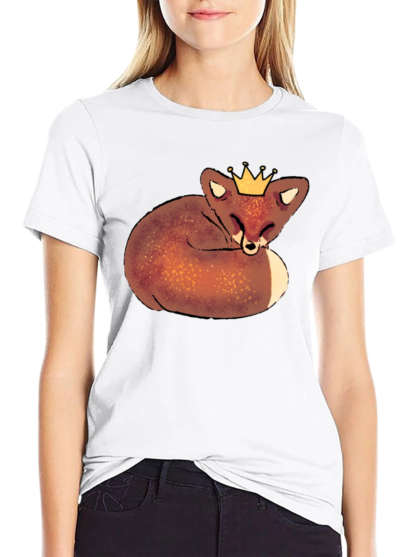 Fox Prince Black T-Shirt