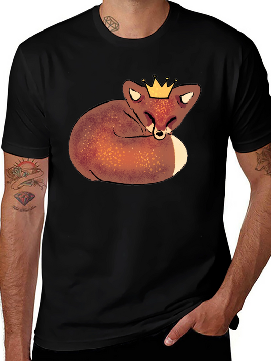 Fox Prince Black T-Shirt