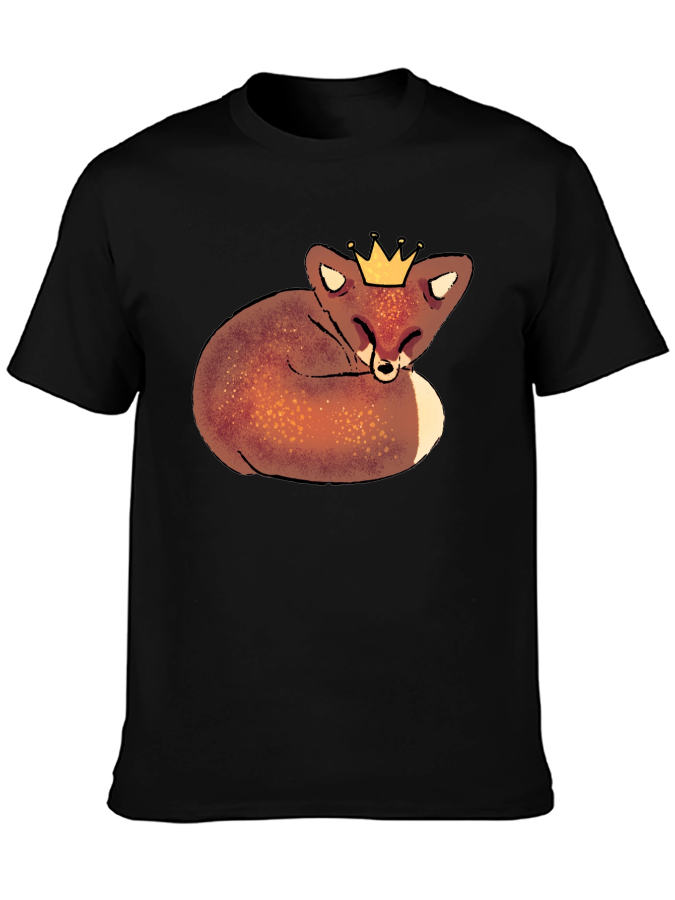 Fox Prince Black T-Shirt
