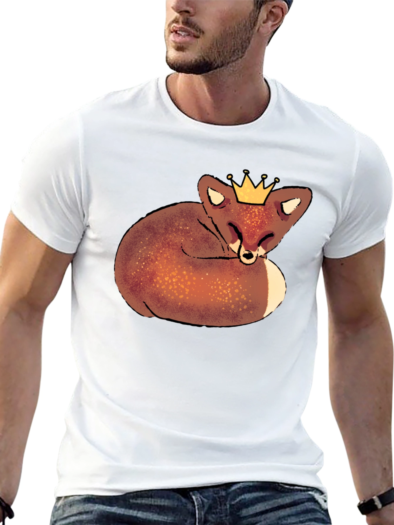 Fox Prince Black T-Shirt