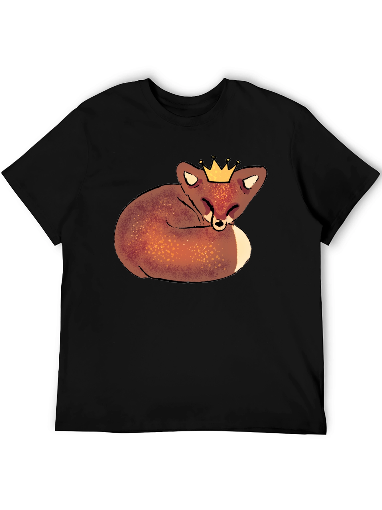 Fox Prince Black T-Shirt