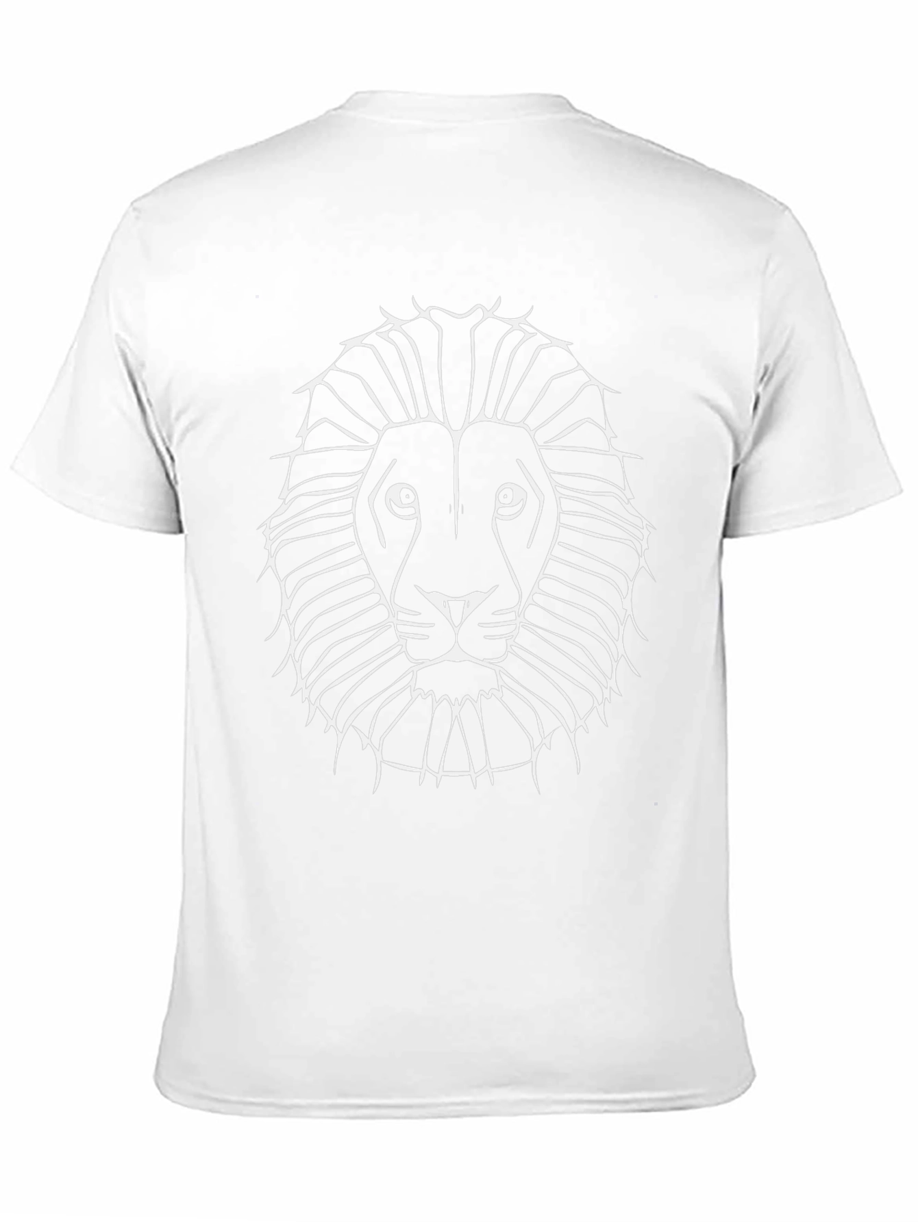 Lion Graphic Print T-Shirt