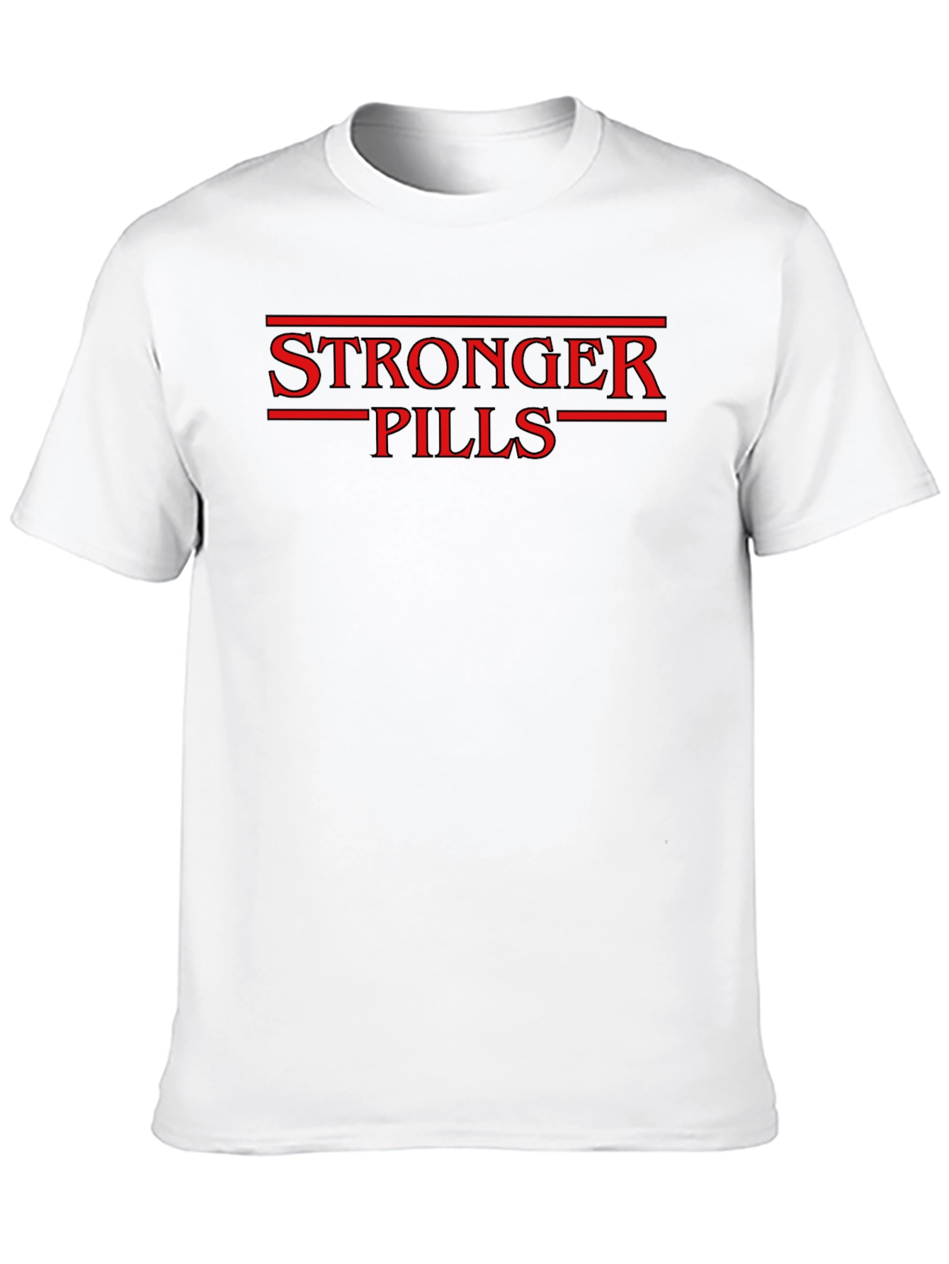 Stronger Pills Graphic Tee - Black T-Shirt