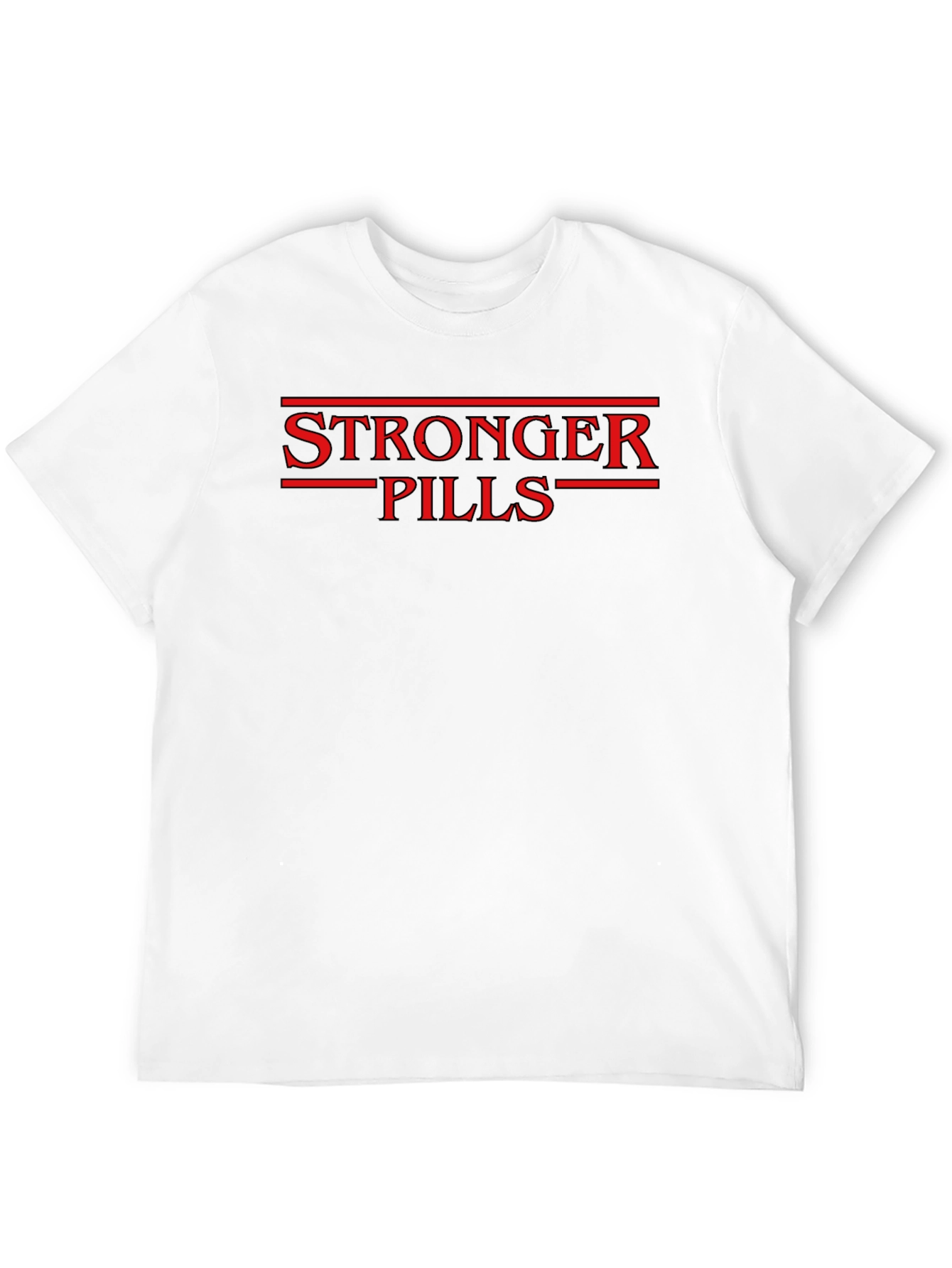 Stronger Pills Graphic Tee - Black T-Shirt