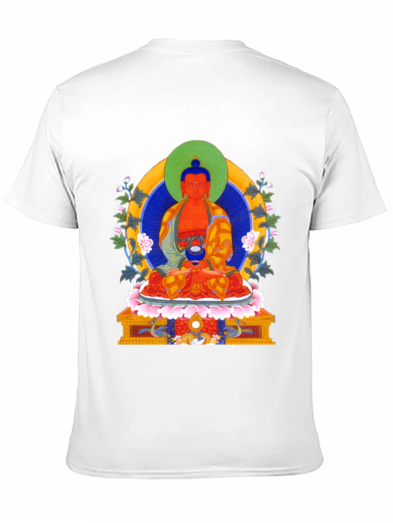 Buddha Graphic T-Shirt - Meditative Style