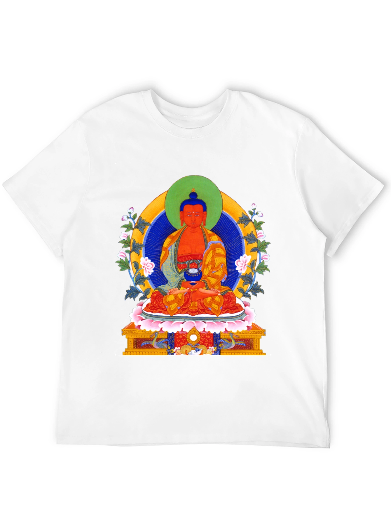 Buddha Graphic T-Shirt - Meditative Style