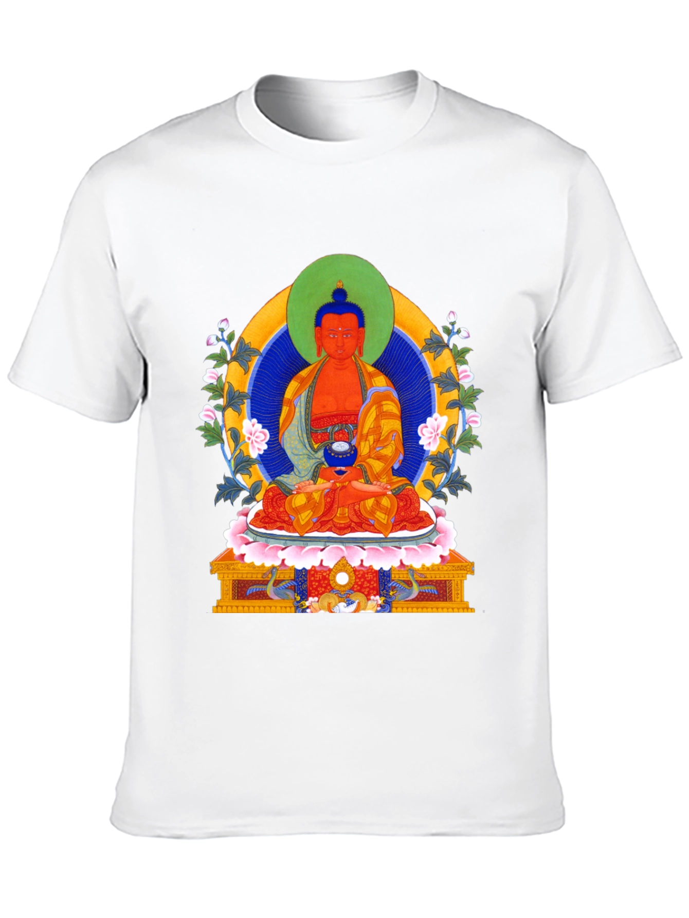 Buddha Graphic T-Shirt - Meditative Style