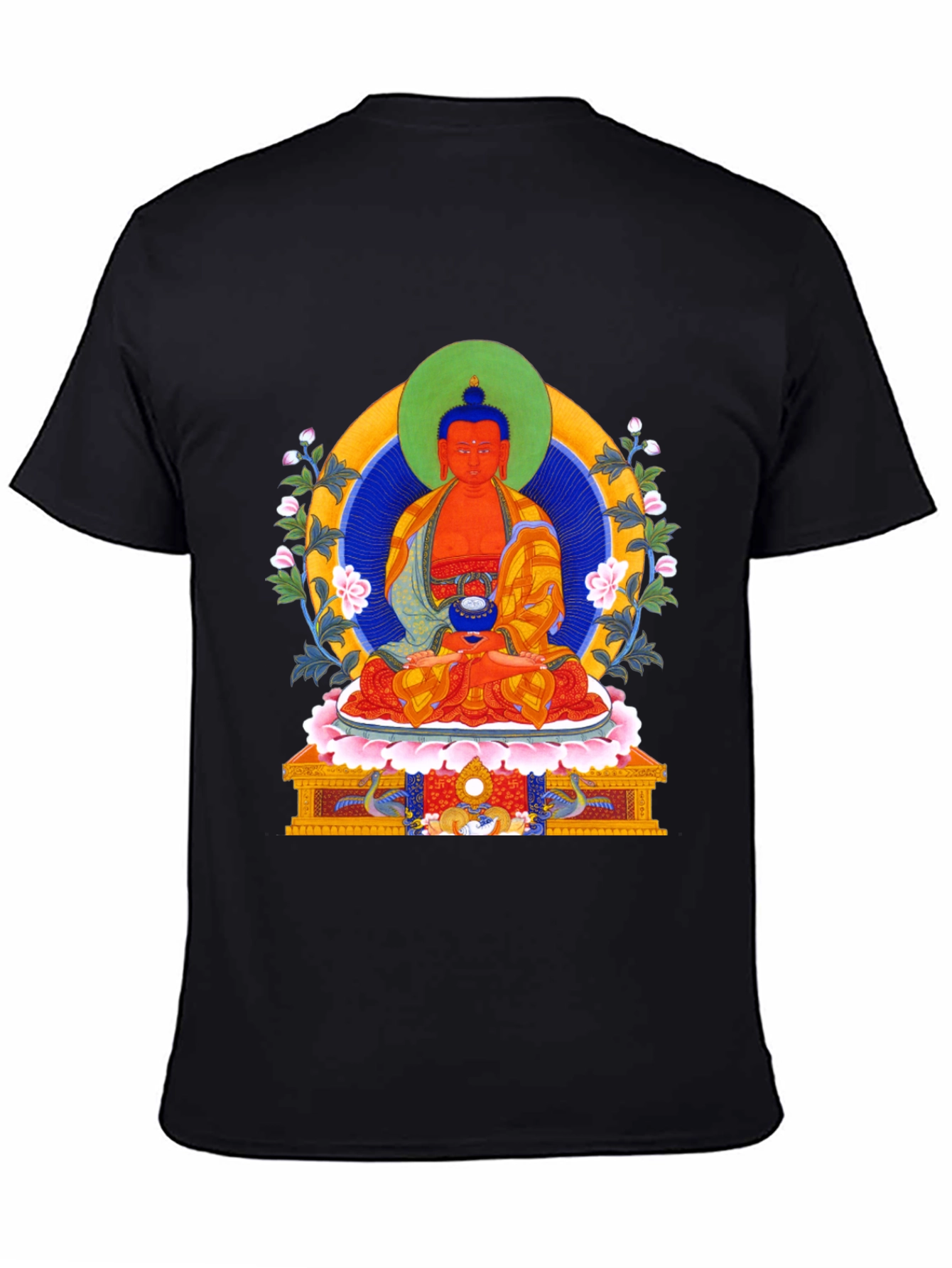 Buddha Graphic T-Shirt - Meditative Style