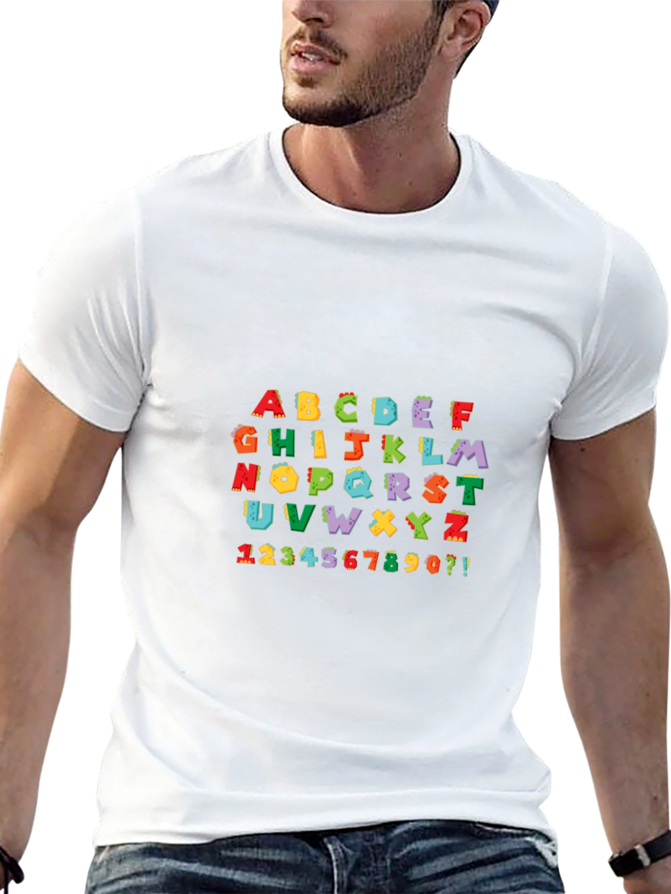 Alphabet Numbers Kids T-Shirt