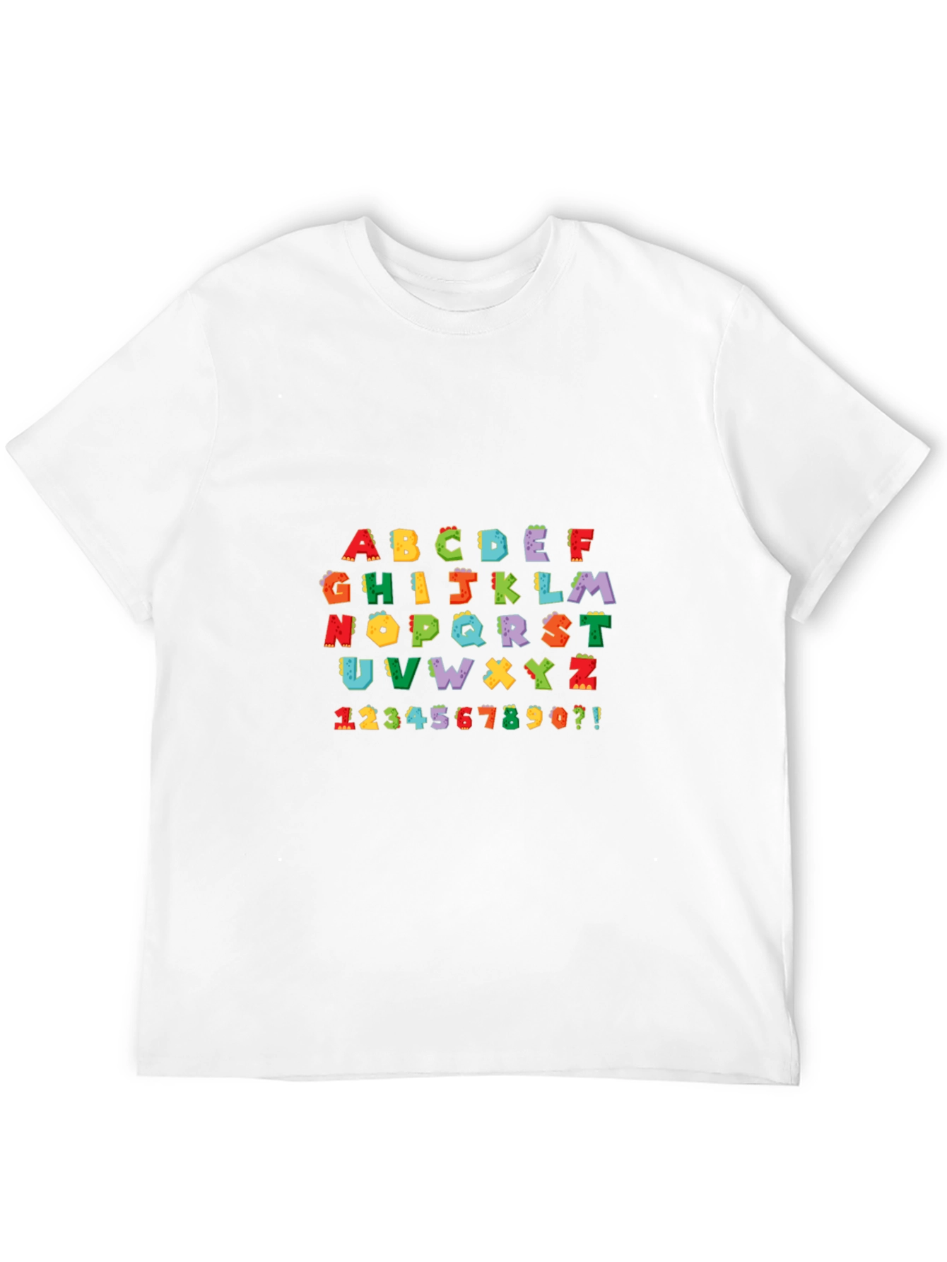 Alphabet Numbers Kids T-Shirt