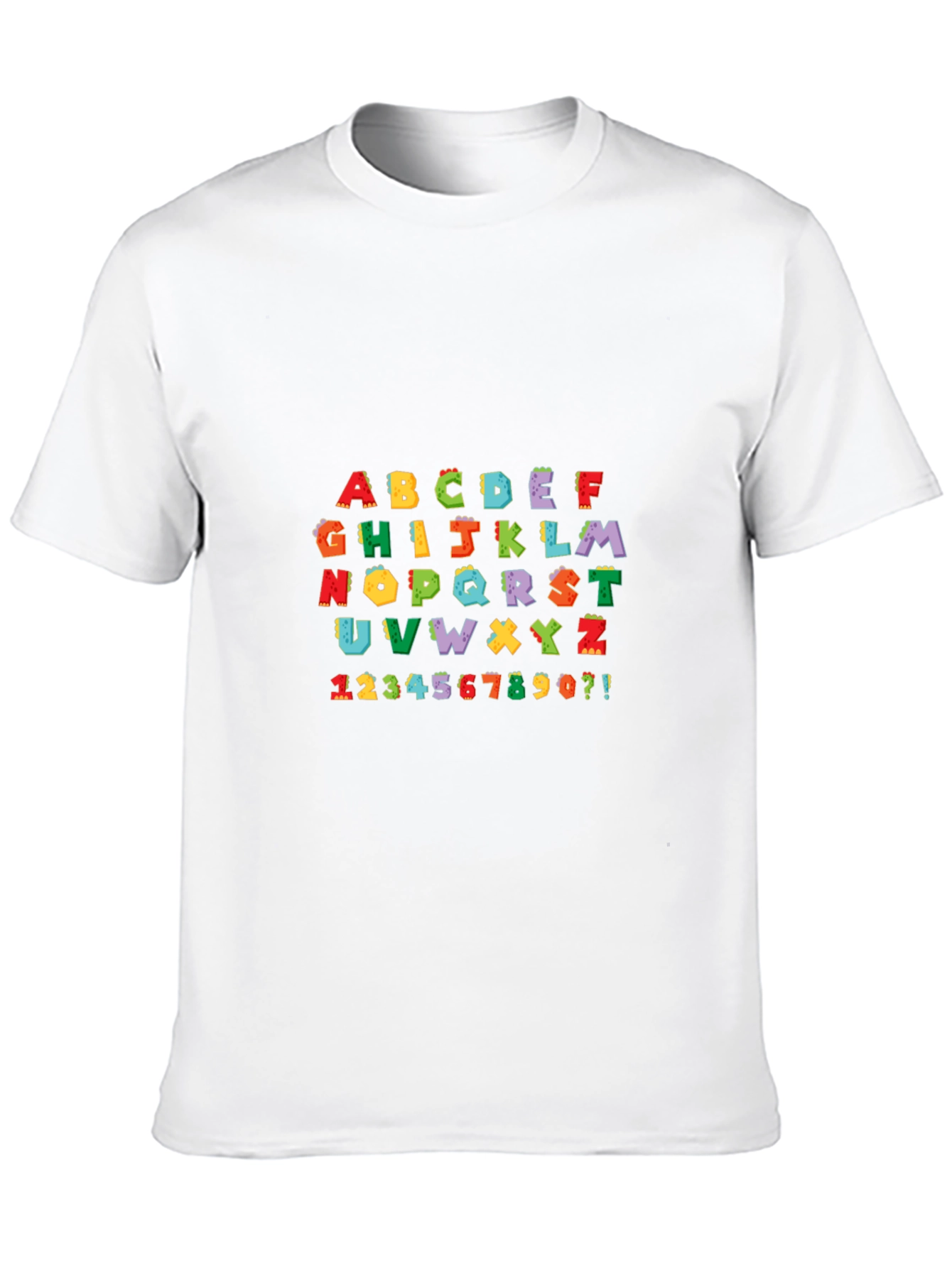 Alphabet Numbers Kids T-Shirt