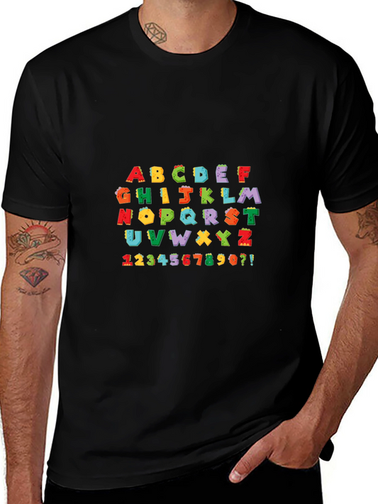 Alphabet Numbers Kids T-Shirt