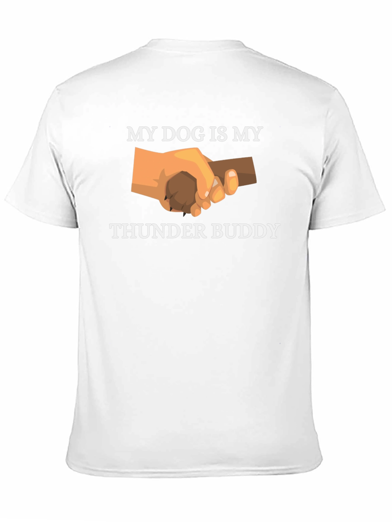 My Dog Is My Thunder Buddy Graphic T-Shirt