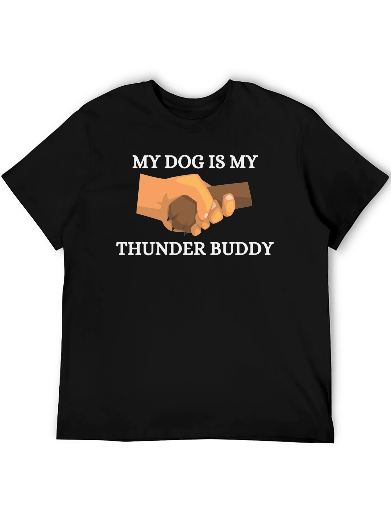 My Dog Is My Thunder Buddy Graphic T-Shirt