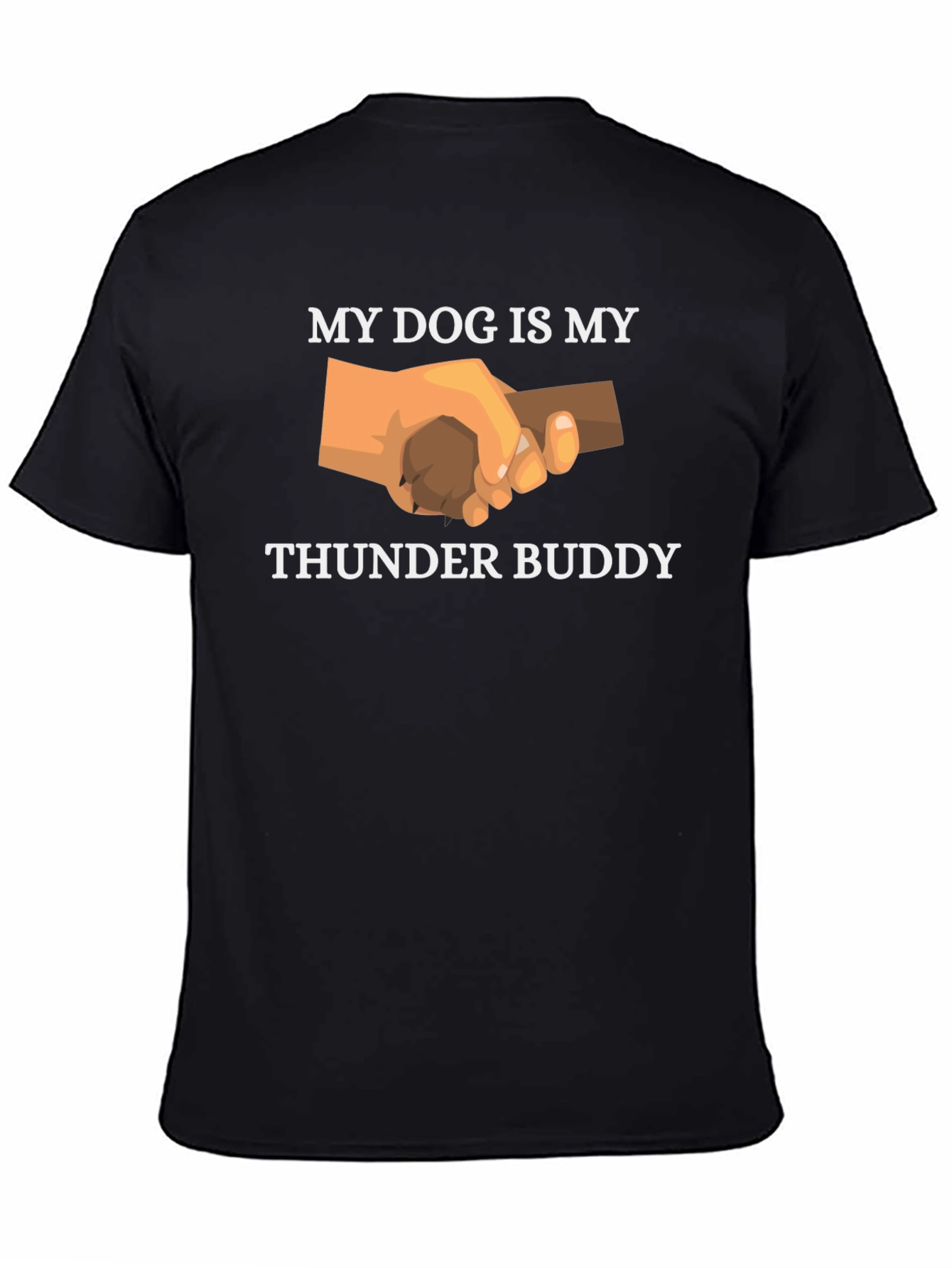 My Dog Is My Thunder Buddy Graphic T-Shirt