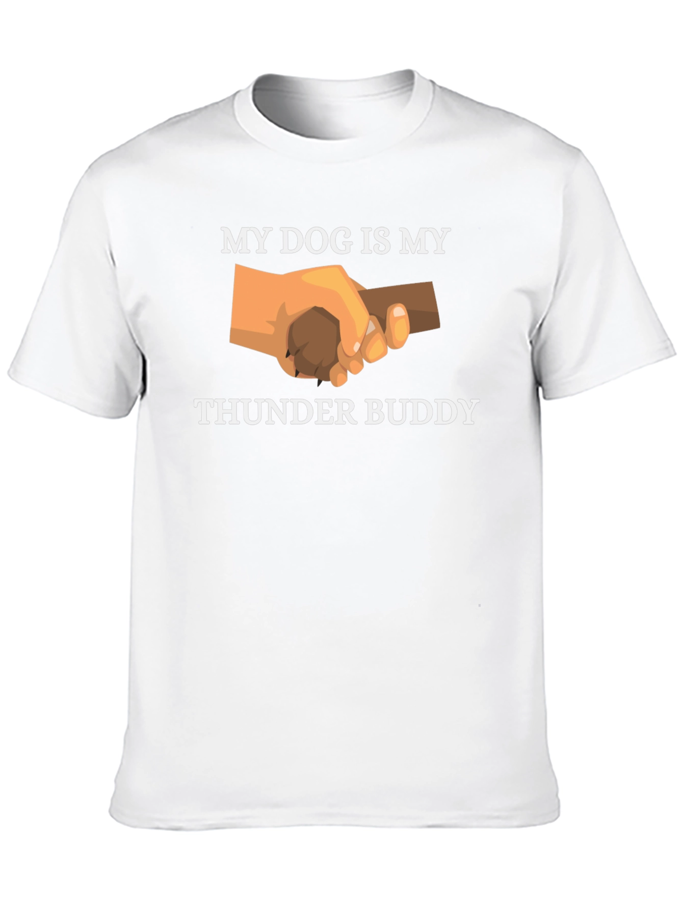 My Dog Is My Thunder Buddy Graphic T-Shirt