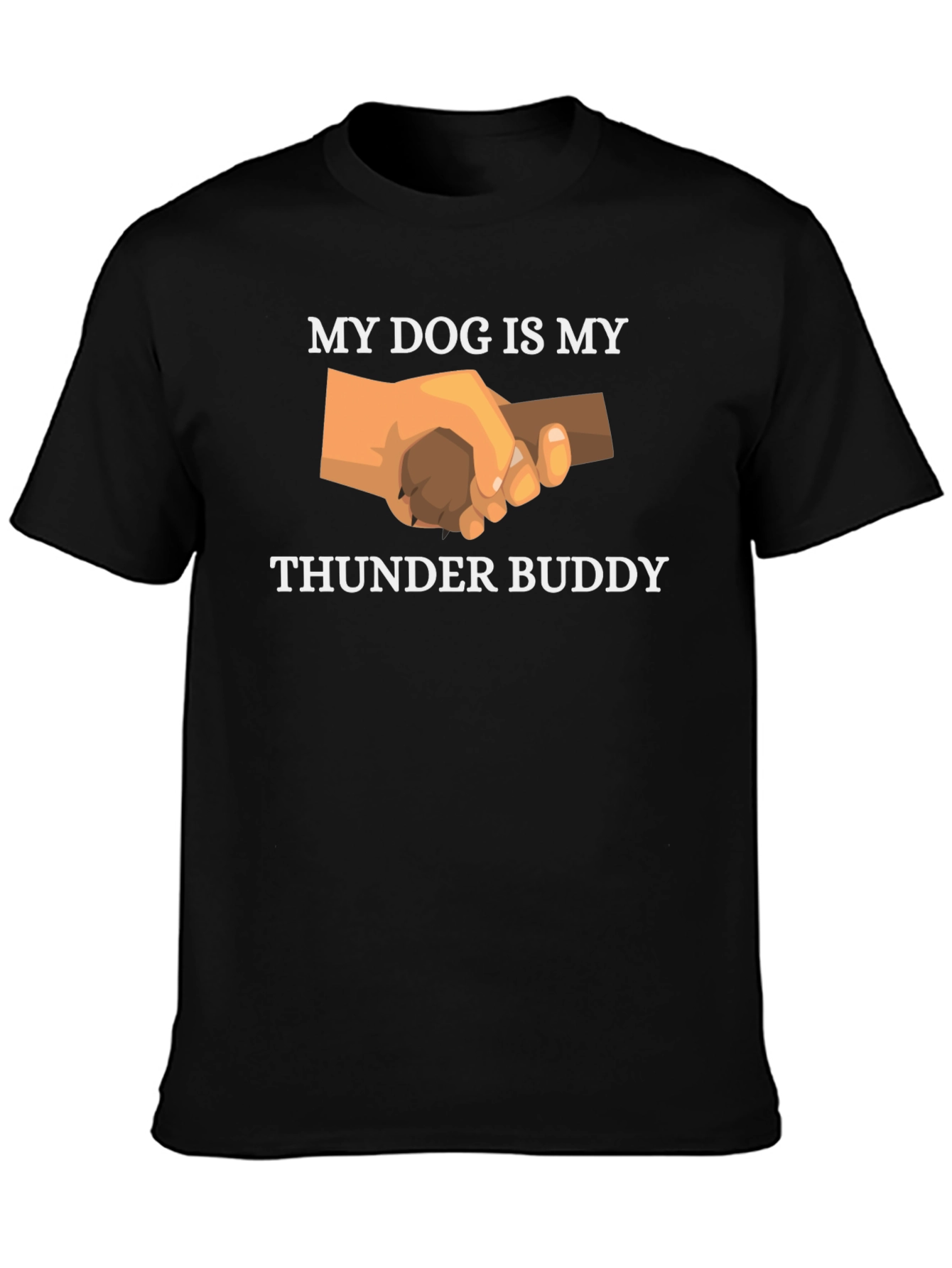 My Dog Is My Thunder Buddy Graphic T-Shirt