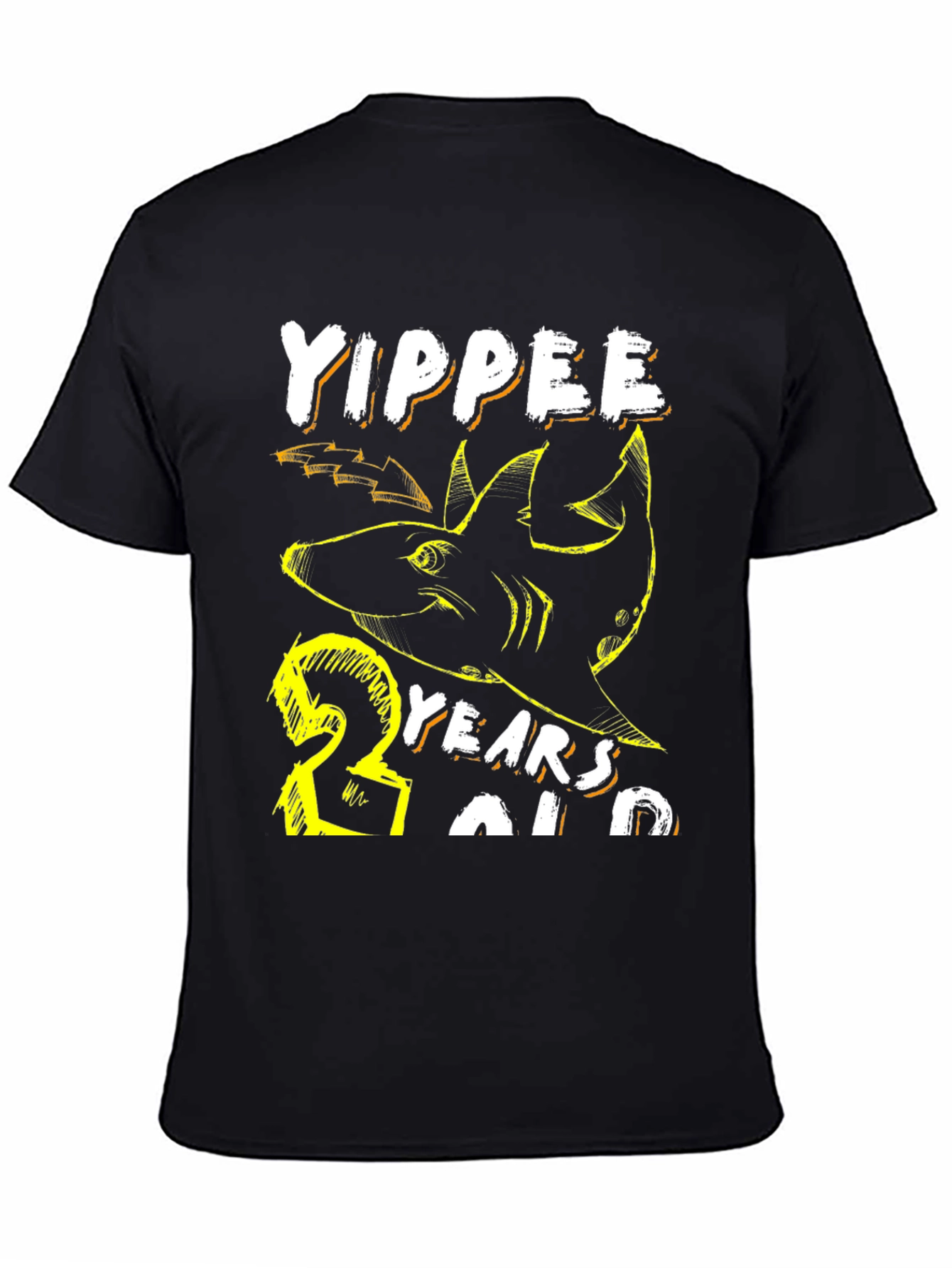 Yippee 23 Years Old Shark Birthday Tee