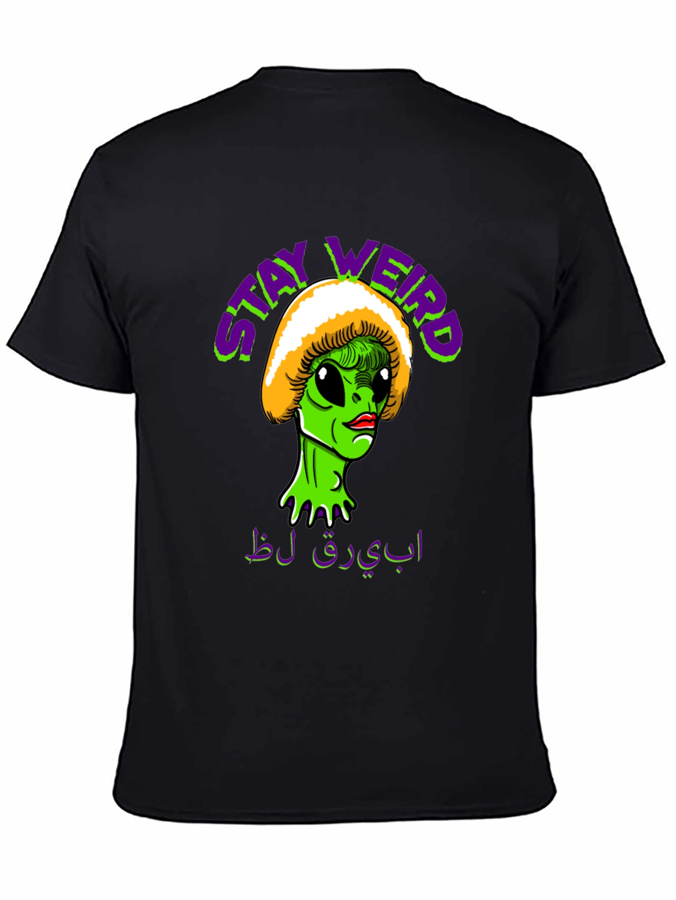 Stay Weird Alien Graphic T-Shirt