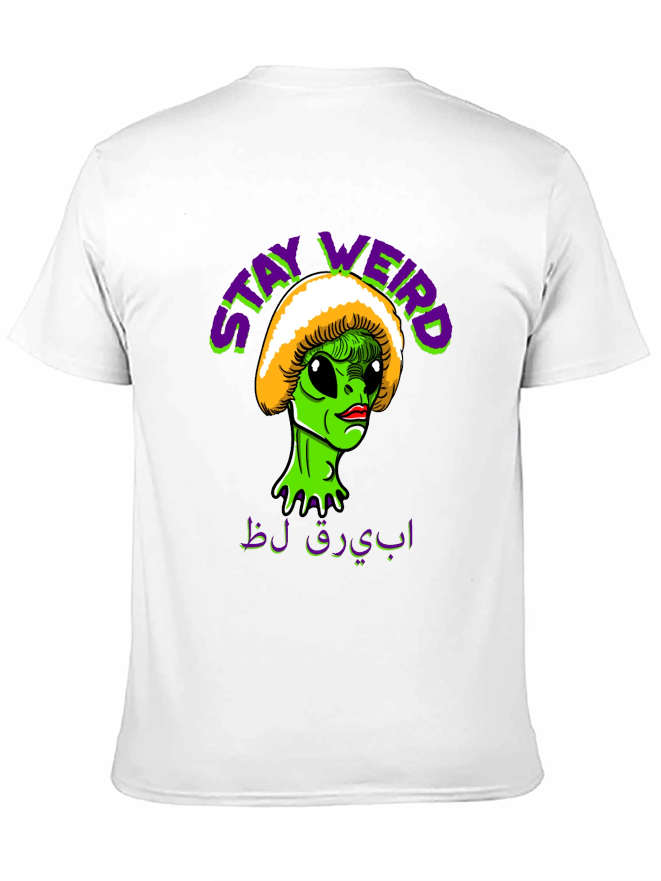 Stay Weird Alien Graphic T-Shirt