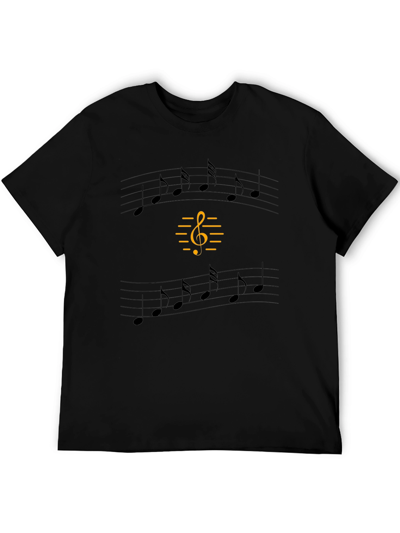 Musical Note Tee - Stylish Treble Clef Shirt