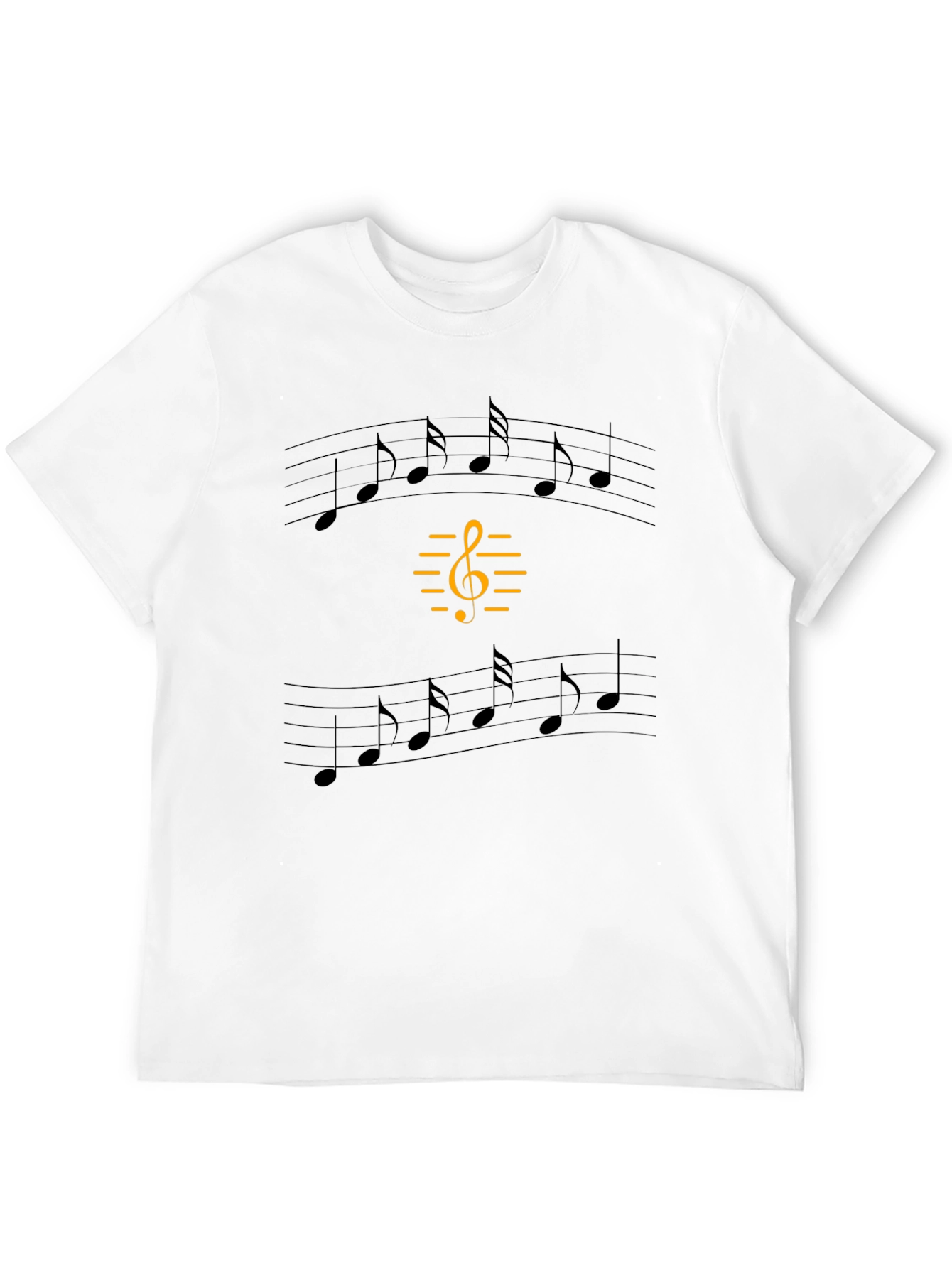 Musical Note Tee - Stylish Treble Clef Shirt