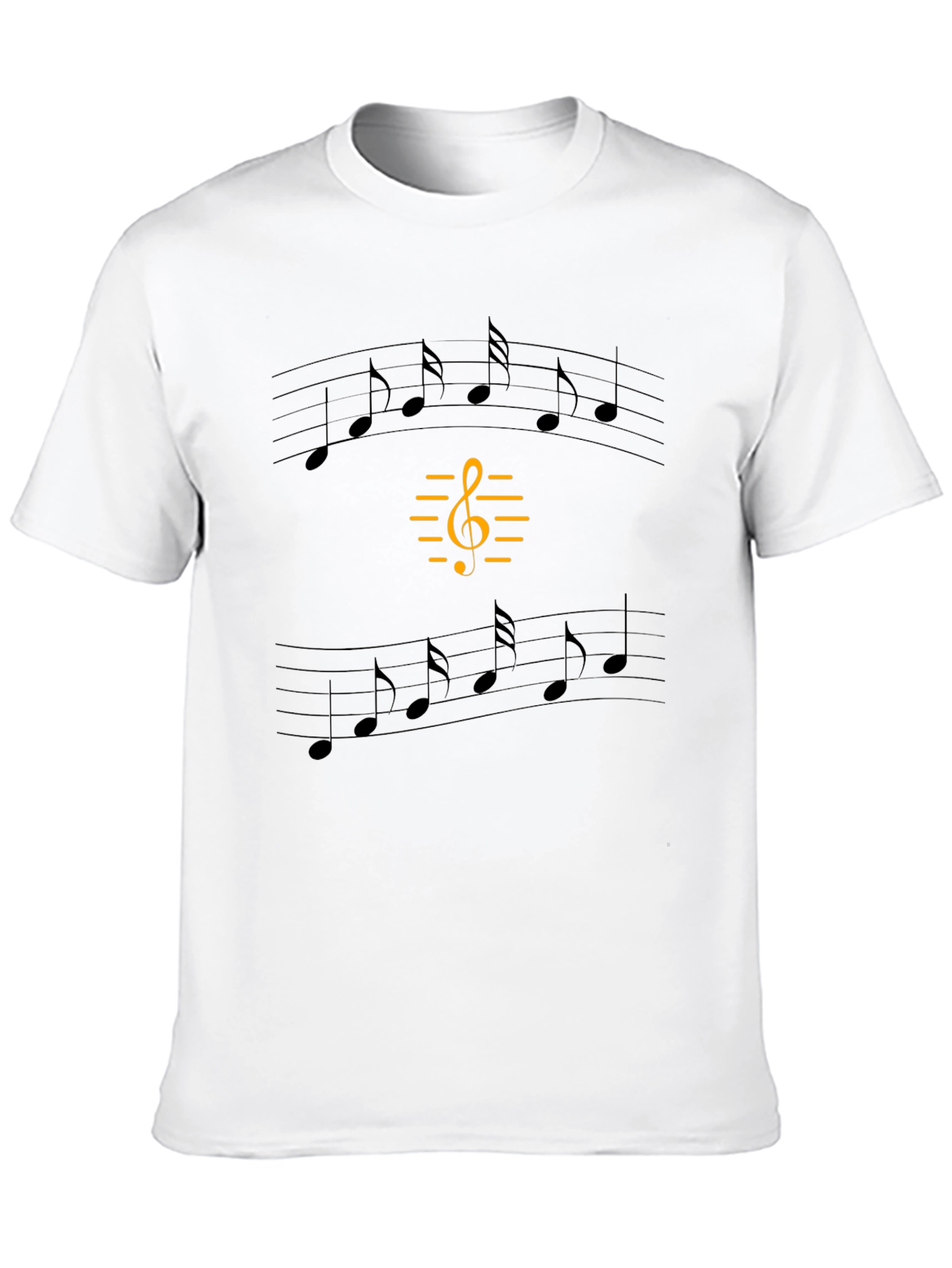 Musical Note Tee - Stylish Treble Clef Shirt