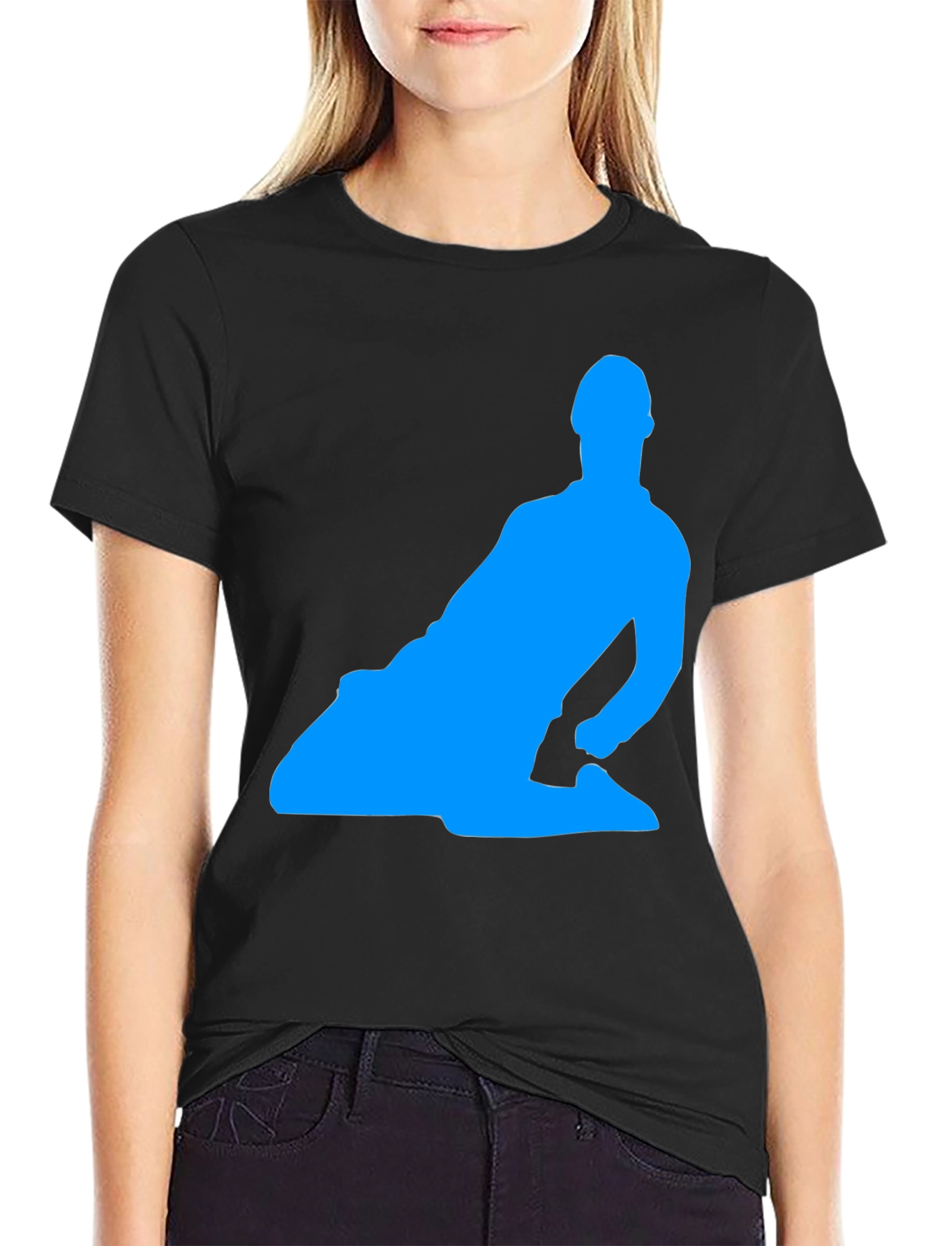 Cristiano Ronaldo Silhouette Black T-Shirt