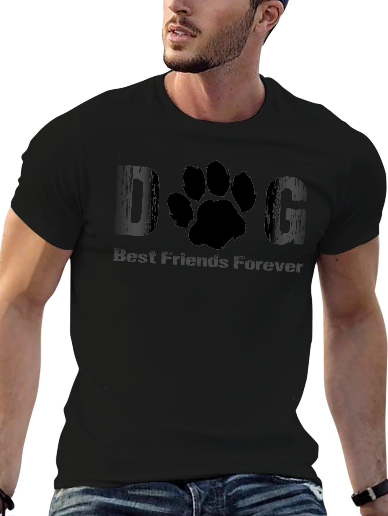 Dog Best Friends Forever Graphic Tee