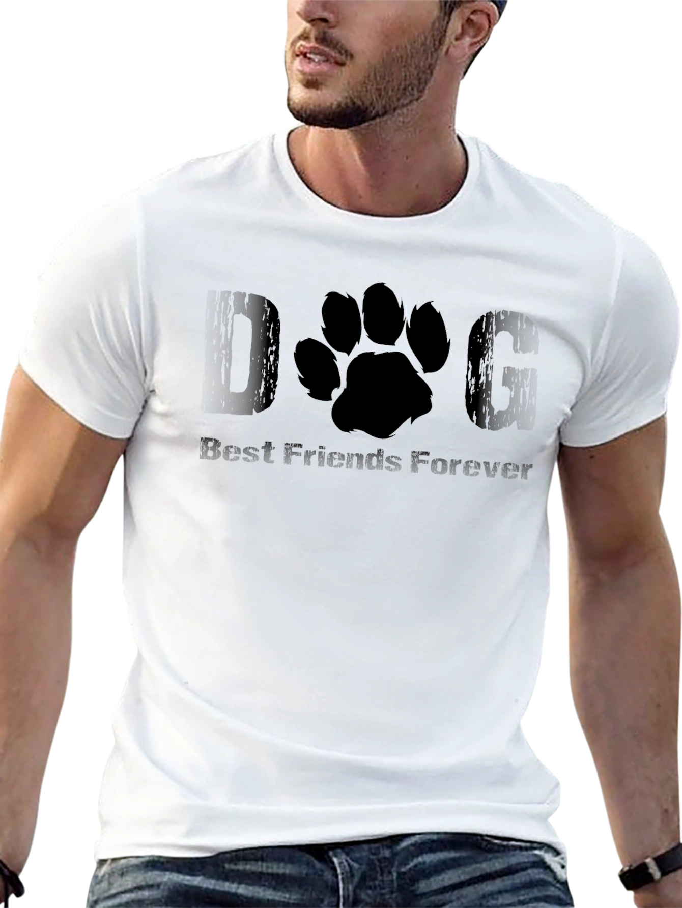 Dog Best Friends Forever Graphic Tee