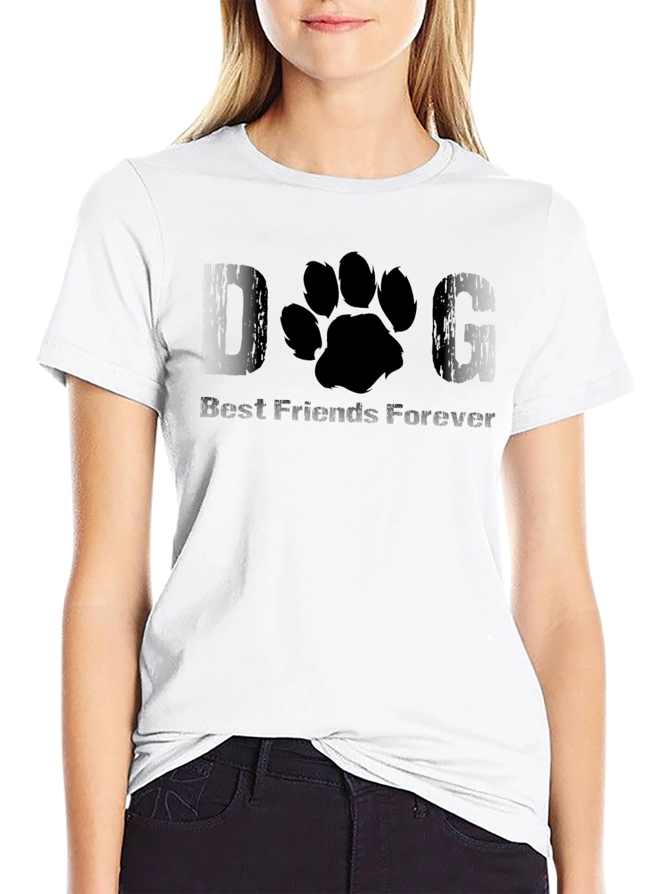 Dog Best Friends Forever Graphic Tee