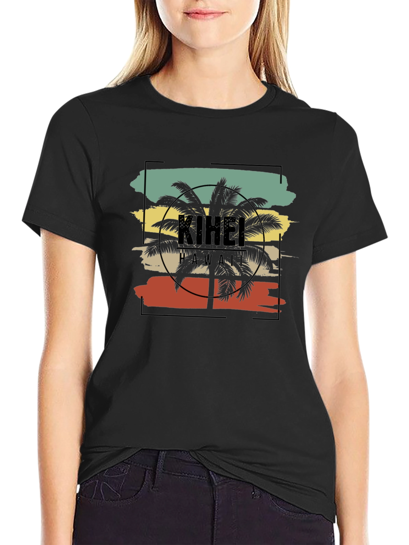 Kihei Hawaii Palm Tree T-Shirt