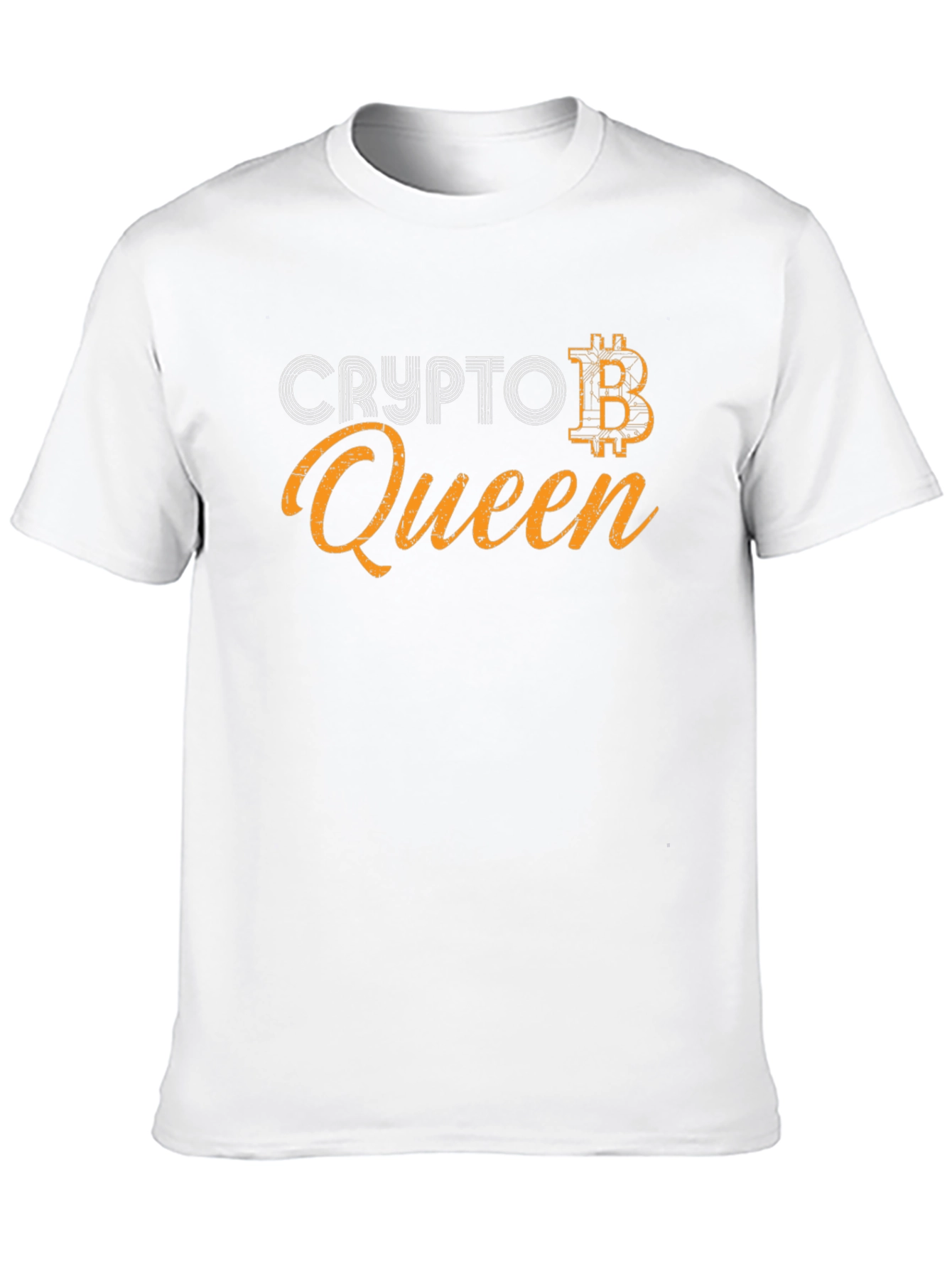 Crypto Queen Black Graphic Tee
